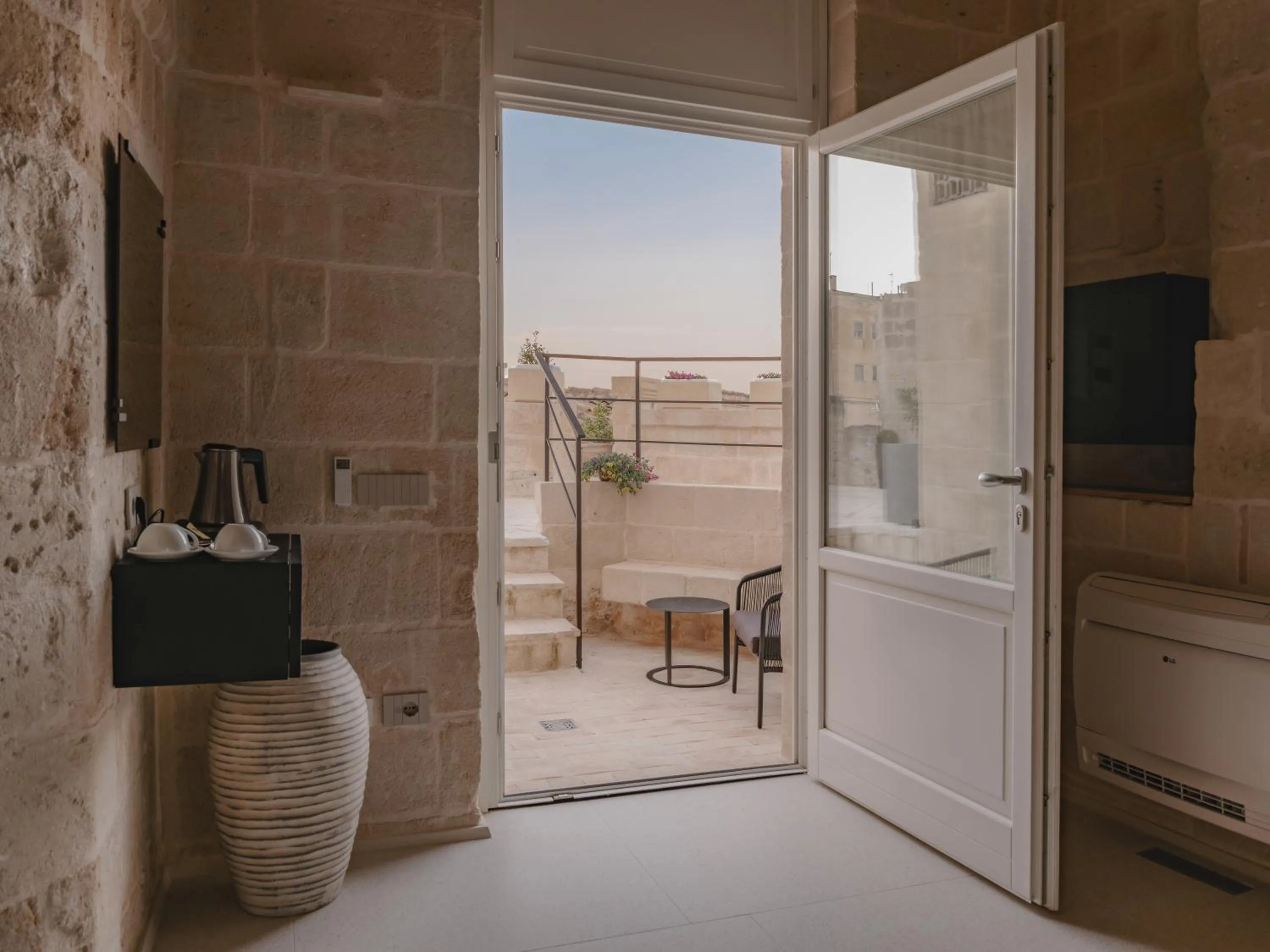 Balcony/Terrace in Palazzo Degli Abati