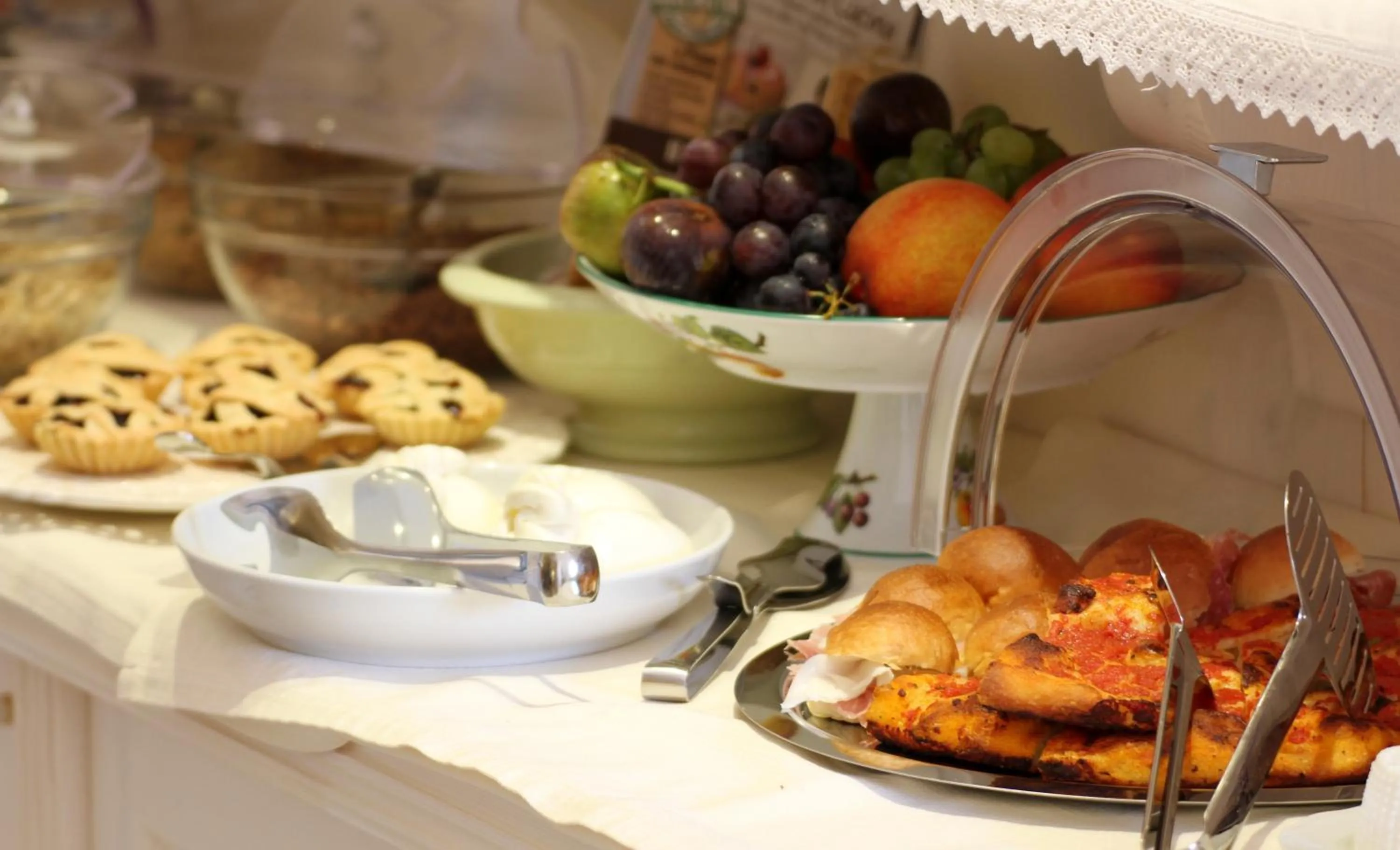 Decorative detail in Palazzo Degli Abati