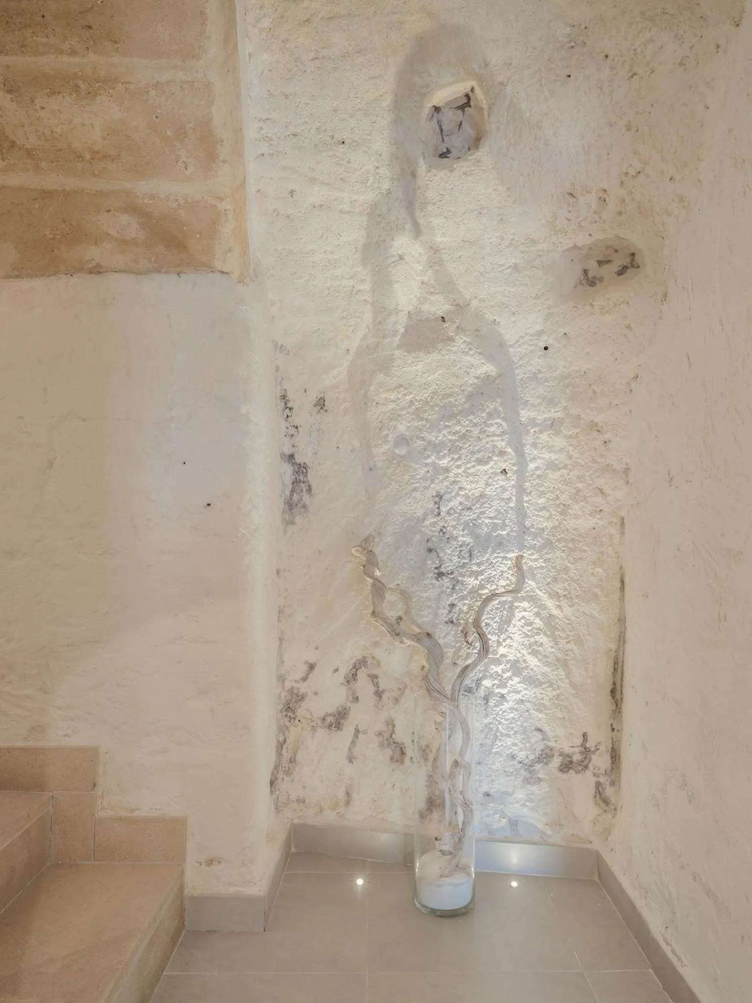 Decorative detail in Palazzo Degli Abati