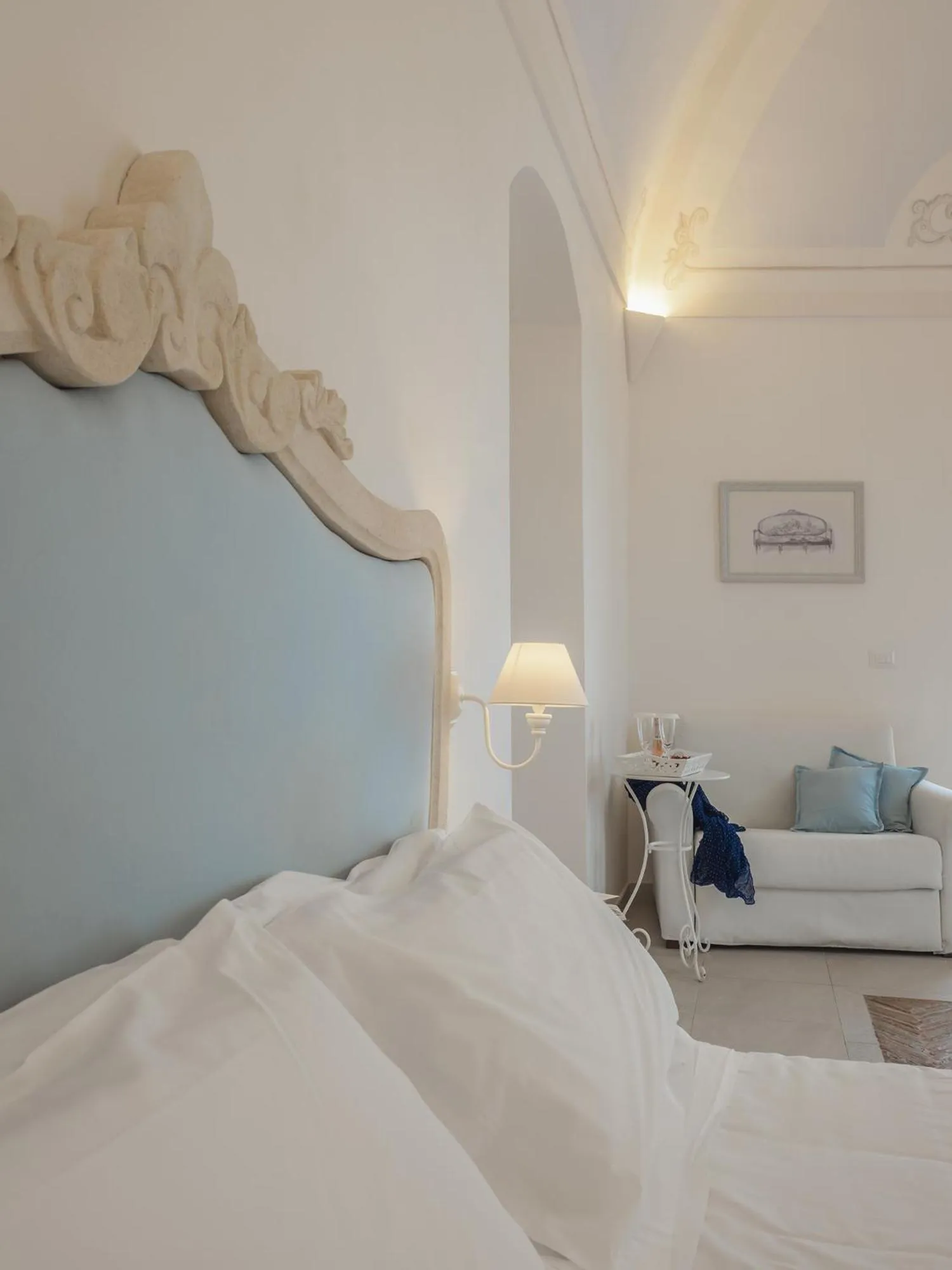 Bed in Palazzo Degli Abati