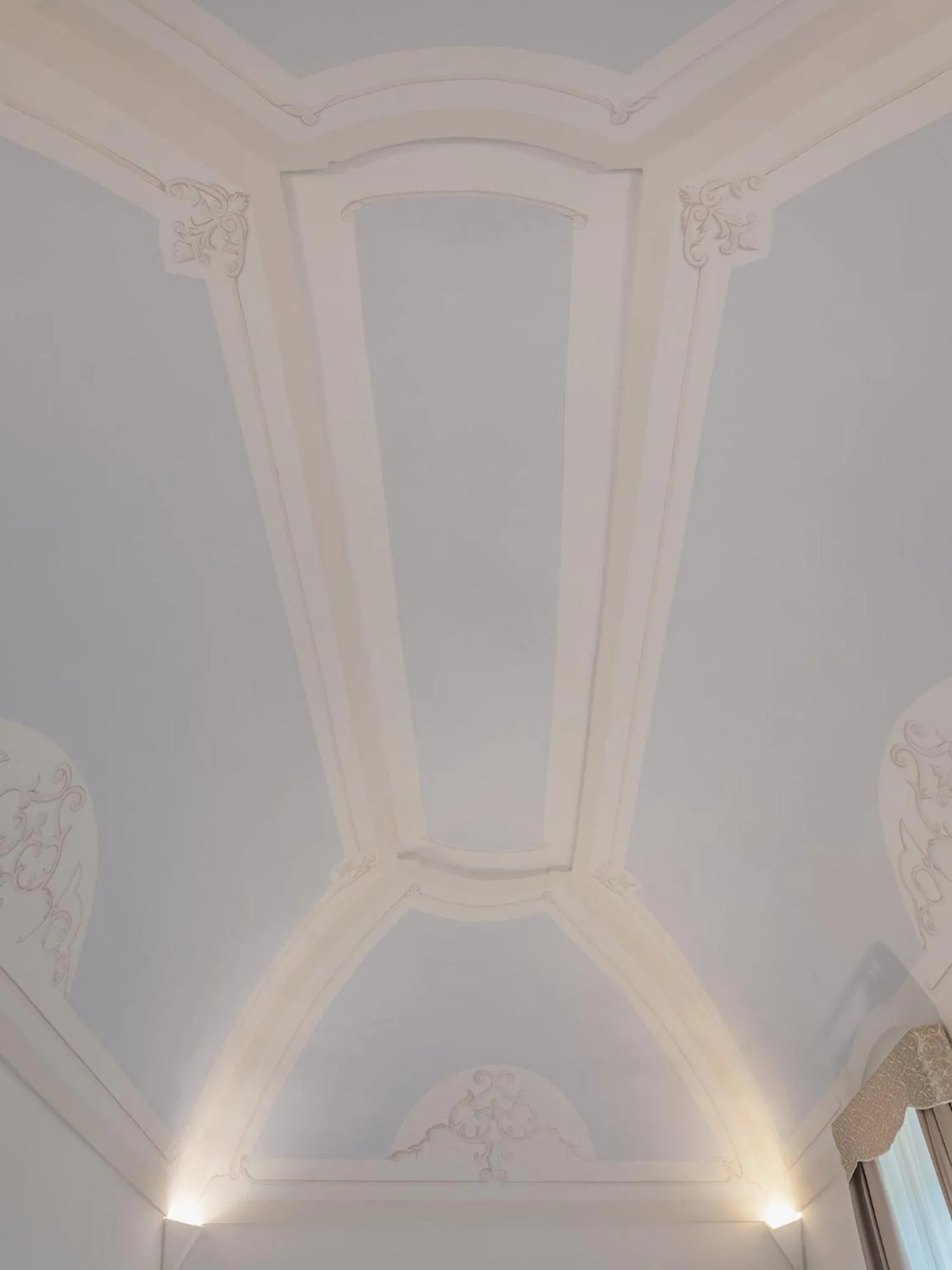 Decorative detail in Palazzo Degli Abati