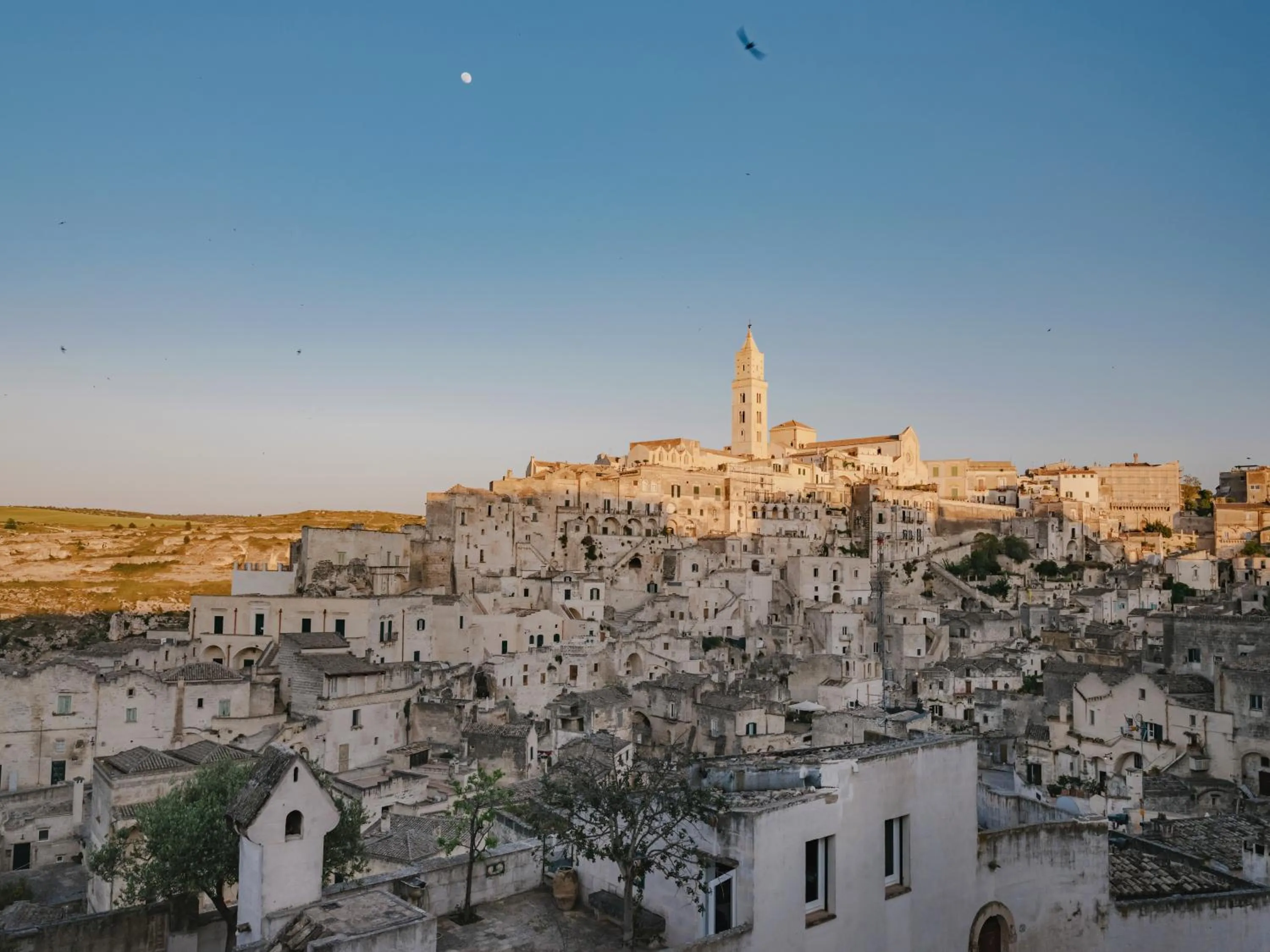 City view in Palazzo Degli Abati