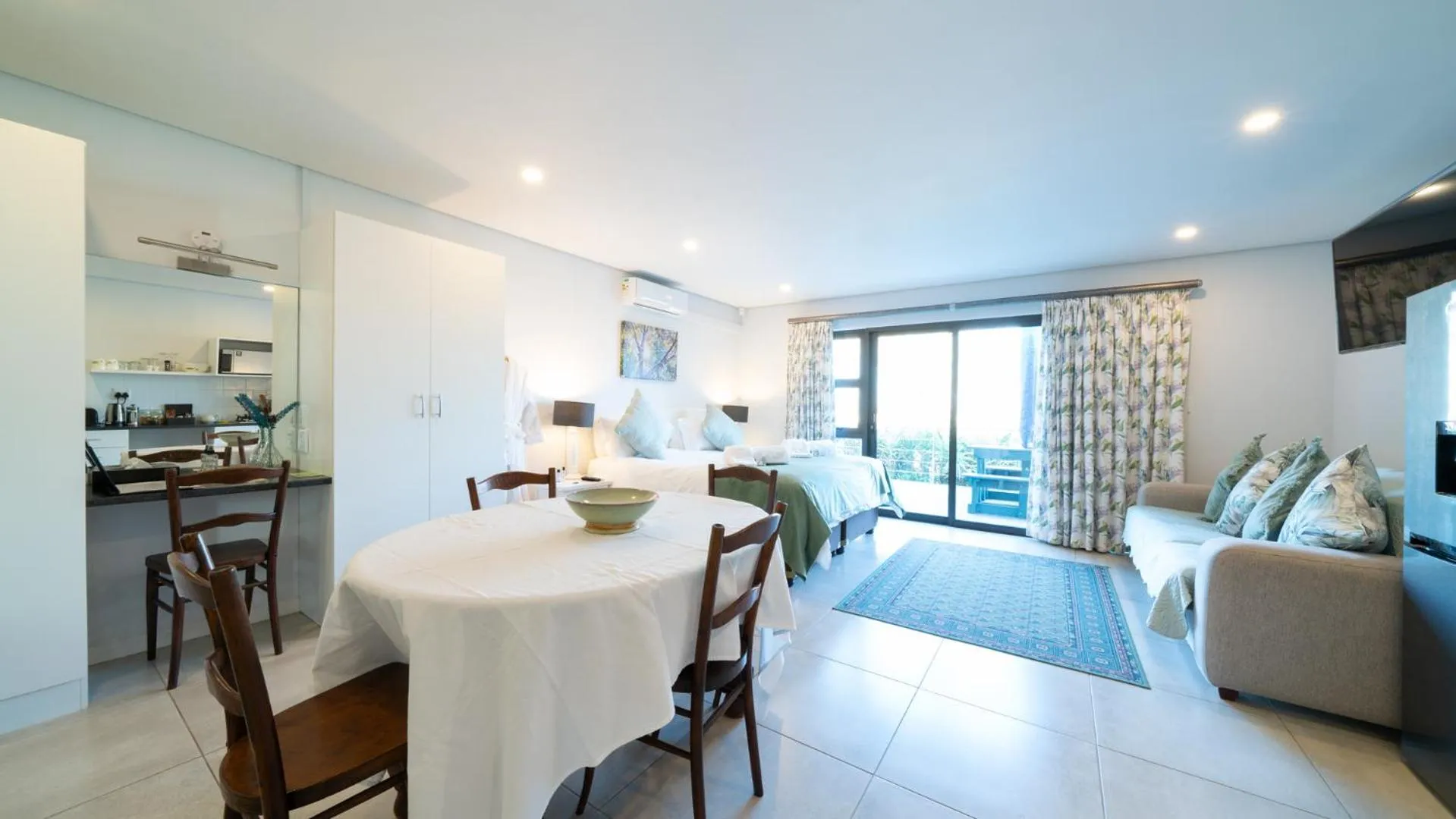 Living room in Equestre BnB