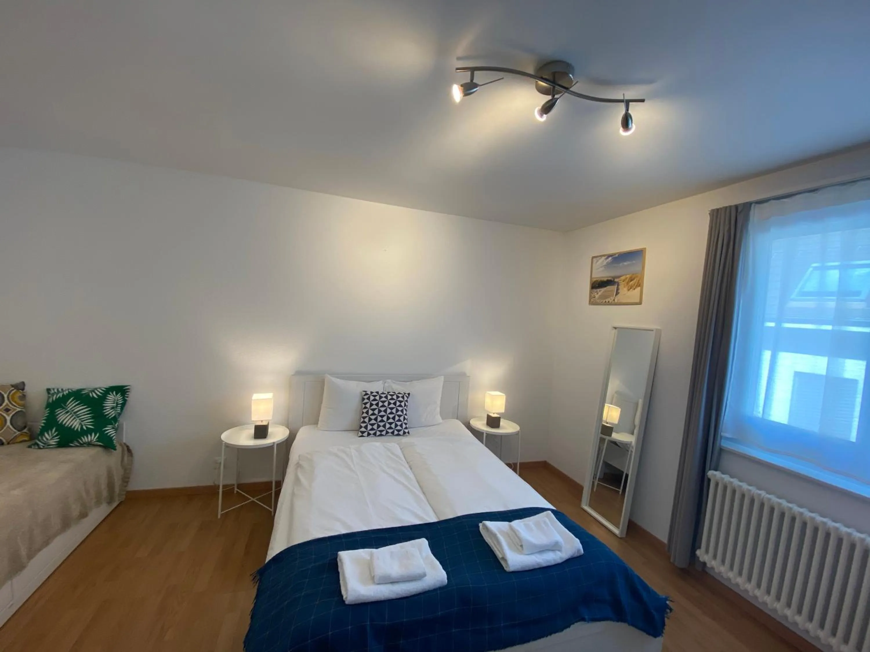 Bed in Galaxy Apartments Lucerne