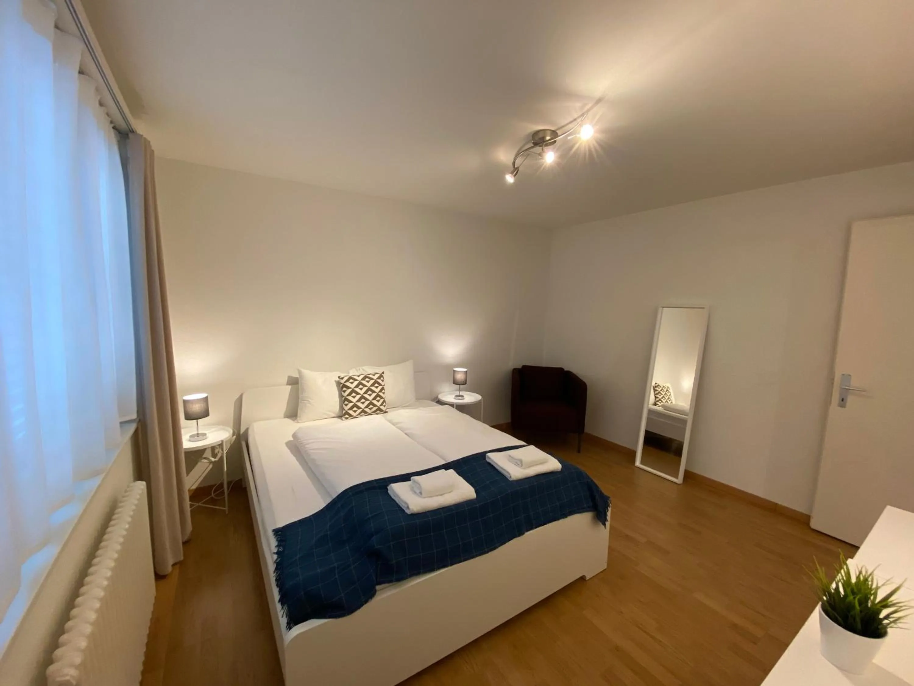 Bed in Galaxy Apartments Lucerne