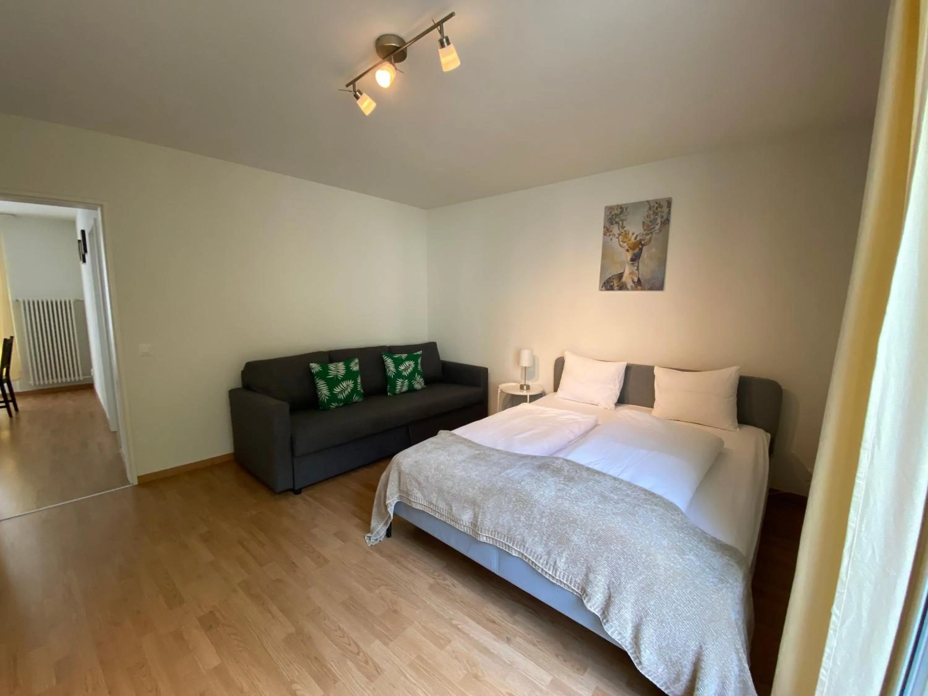 Bed in Galaxy Apartments Lucerne