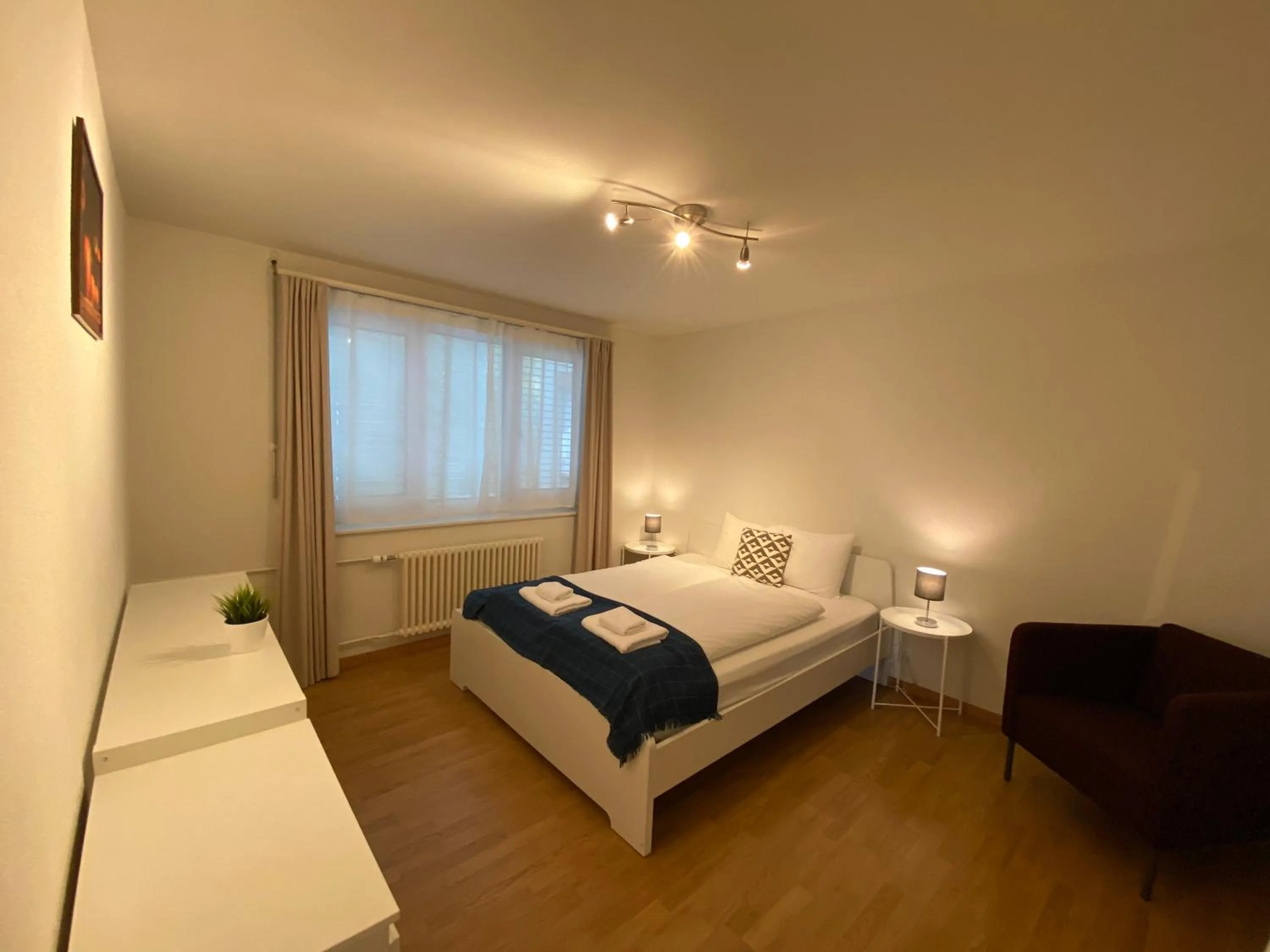 Bed in Galaxy Apartments Lucerne