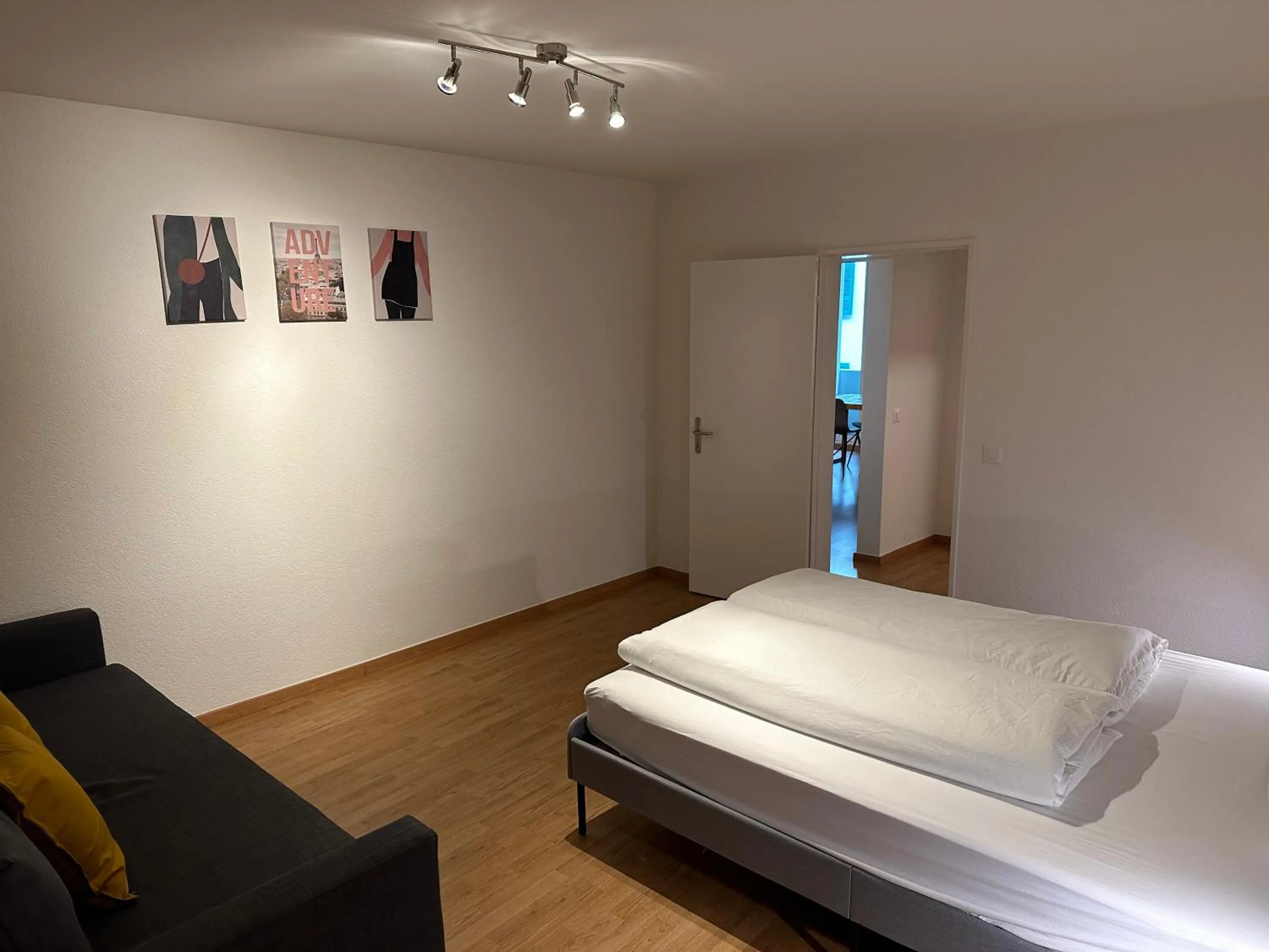 Bed in Galaxy Apartments Lucerne