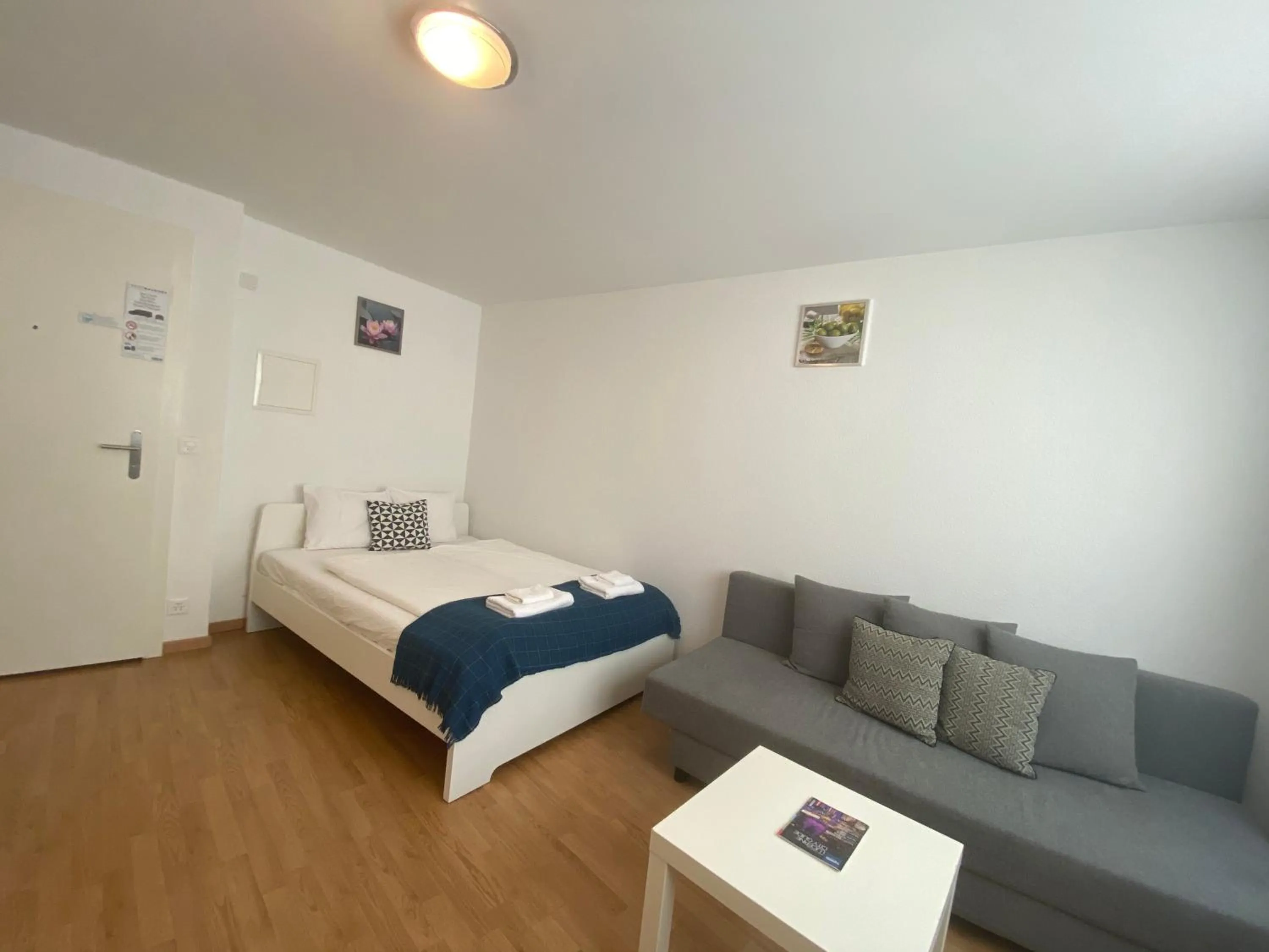 Bed in Galaxy Apartments Lucerne