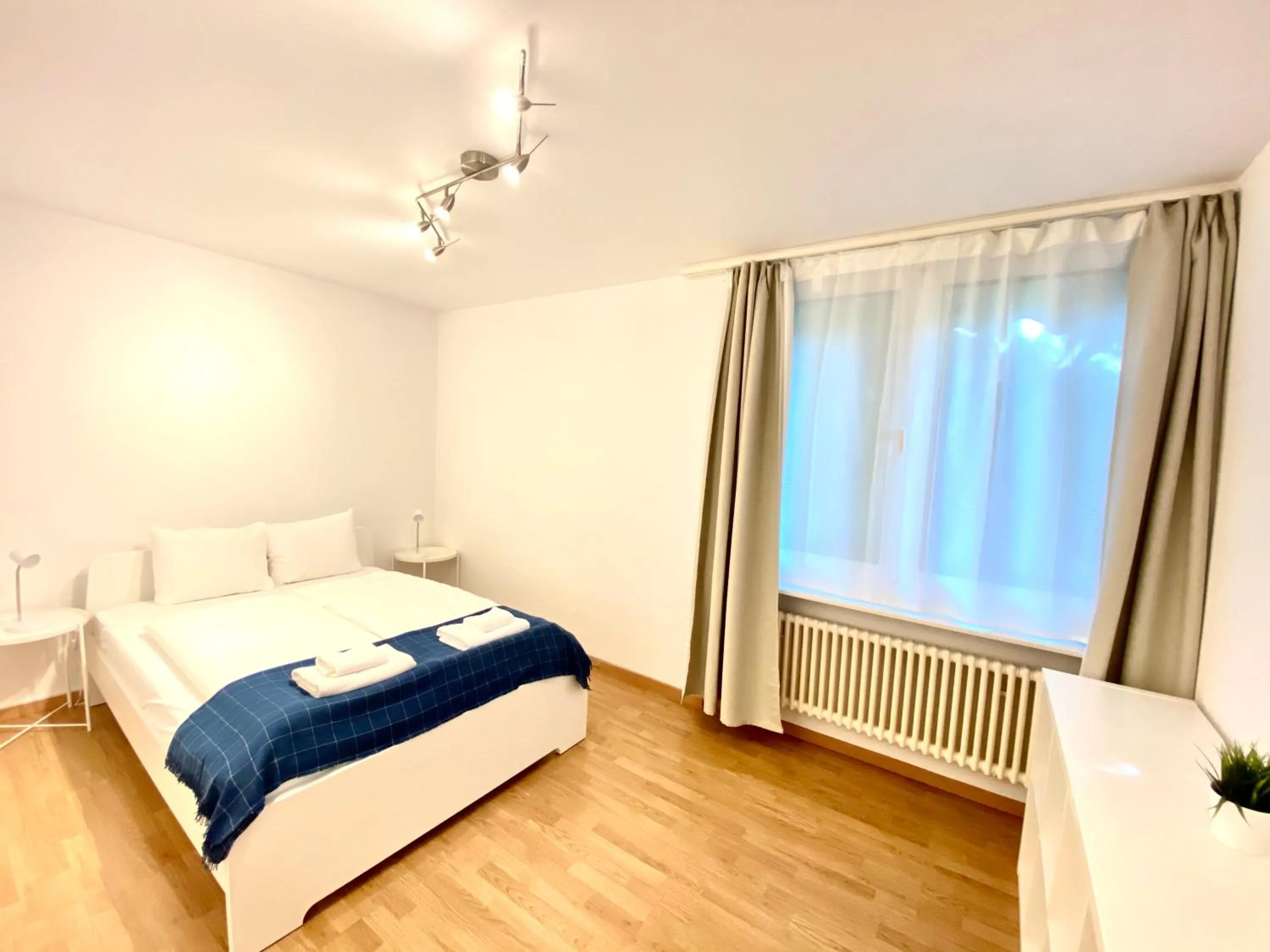 Bed in Galaxy Apartments Lucerne