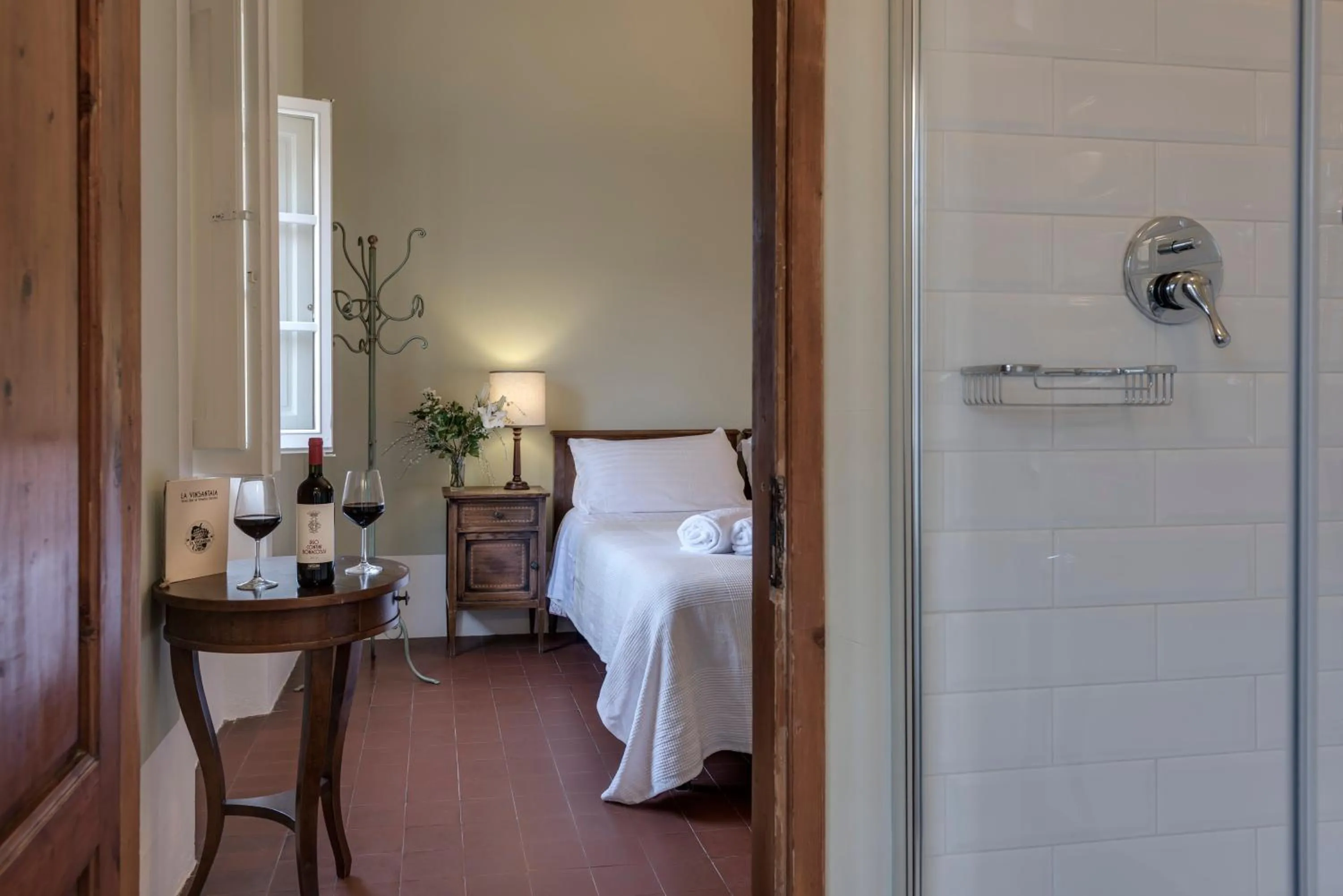 Photo of the whole room, Bed in Agriturismo La Fattoria di Capezzana