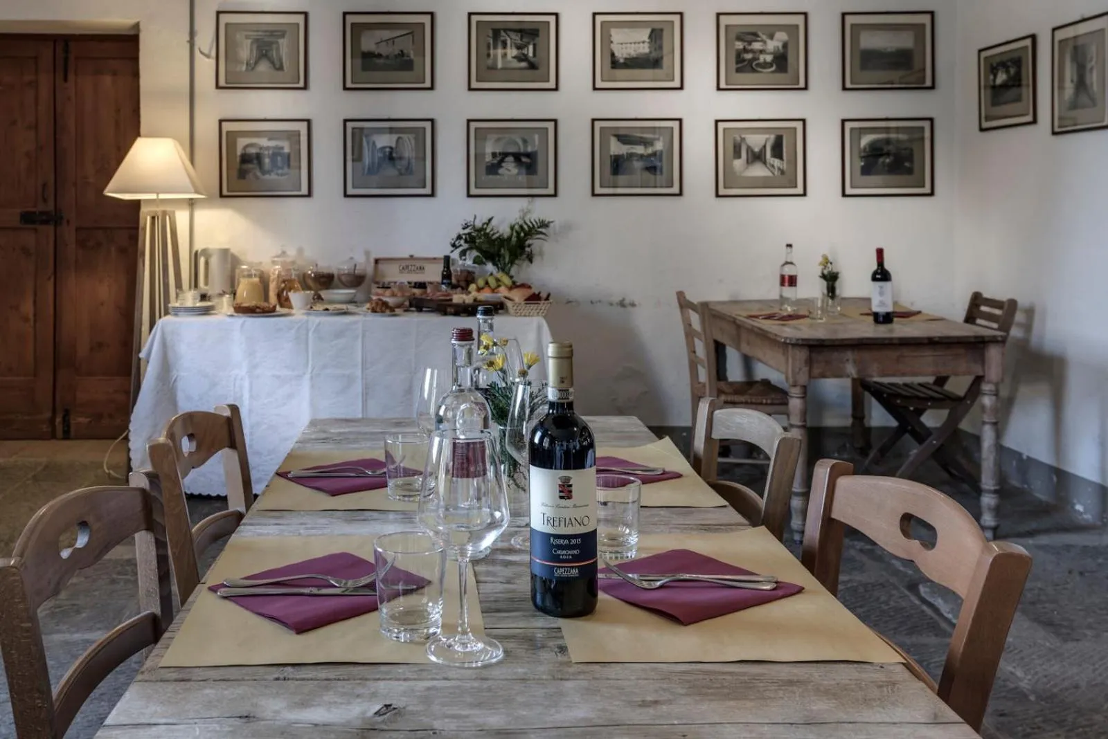 Restaurant/places to eat in Agriturismo La Fattoria di Capezzana