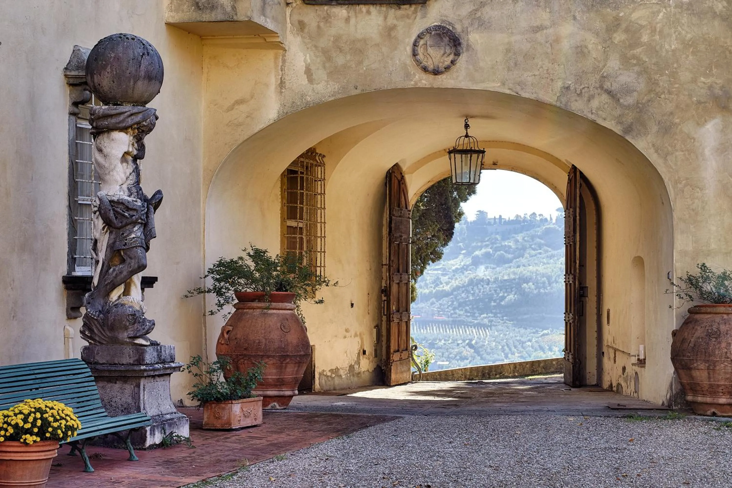 Property building in Agriturismo La Fattoria di Capezzana