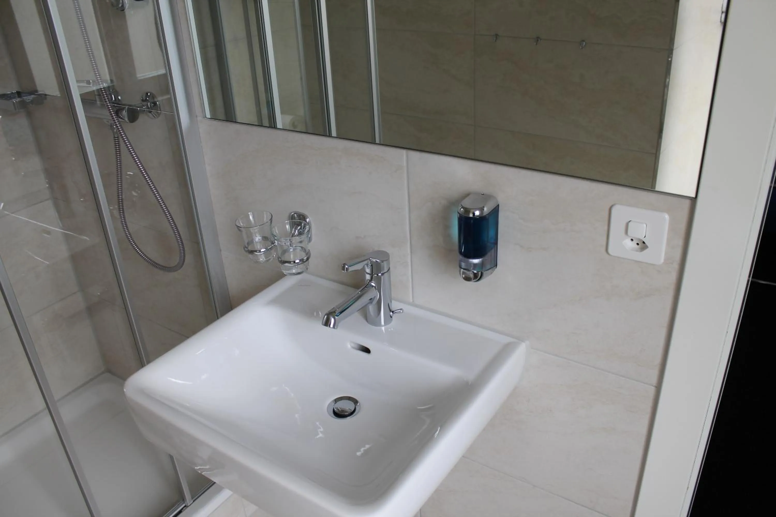 Bathroom in Hotel Spatz