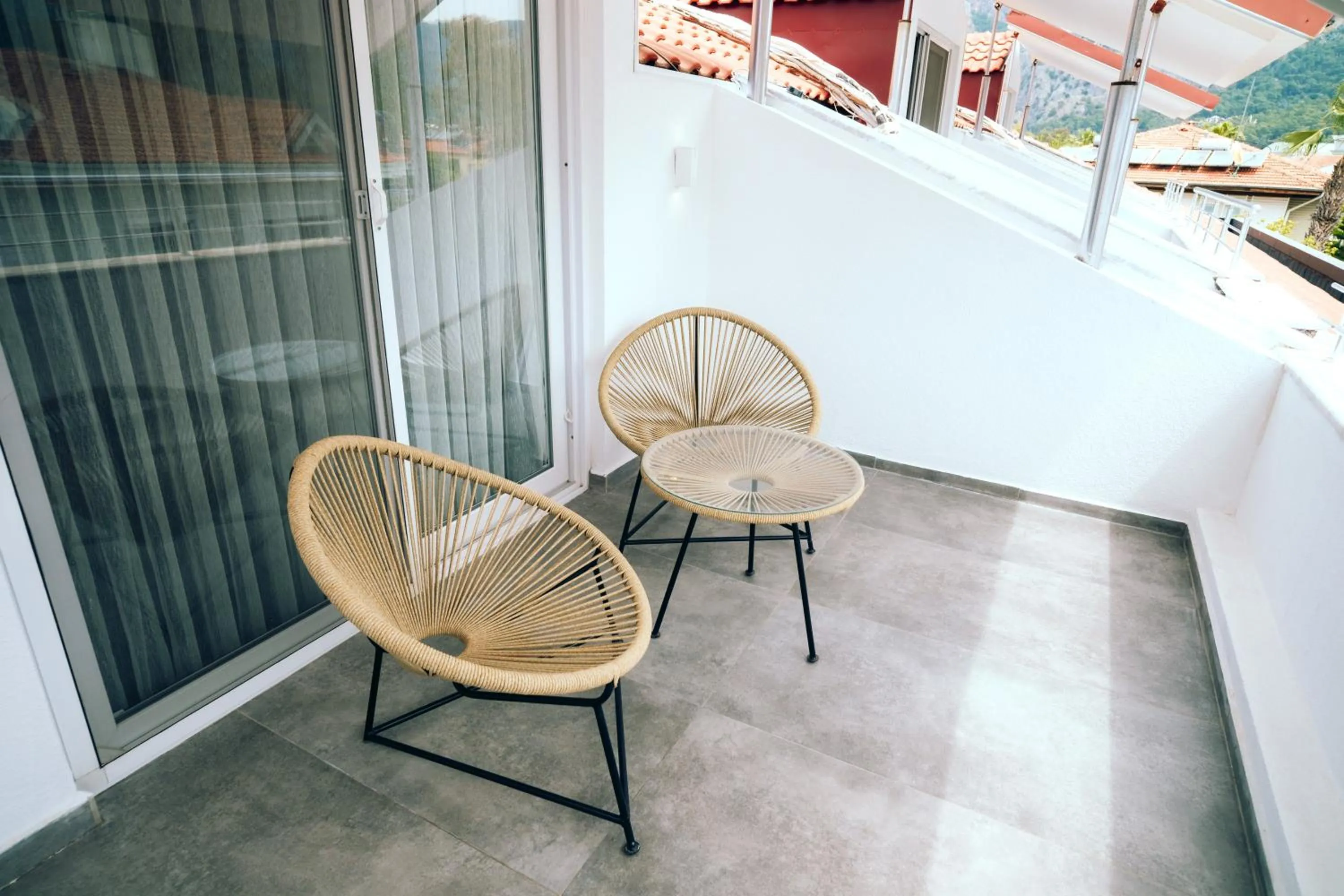 Balcony/Terrace in Skopea Inn Exclusive Hotel