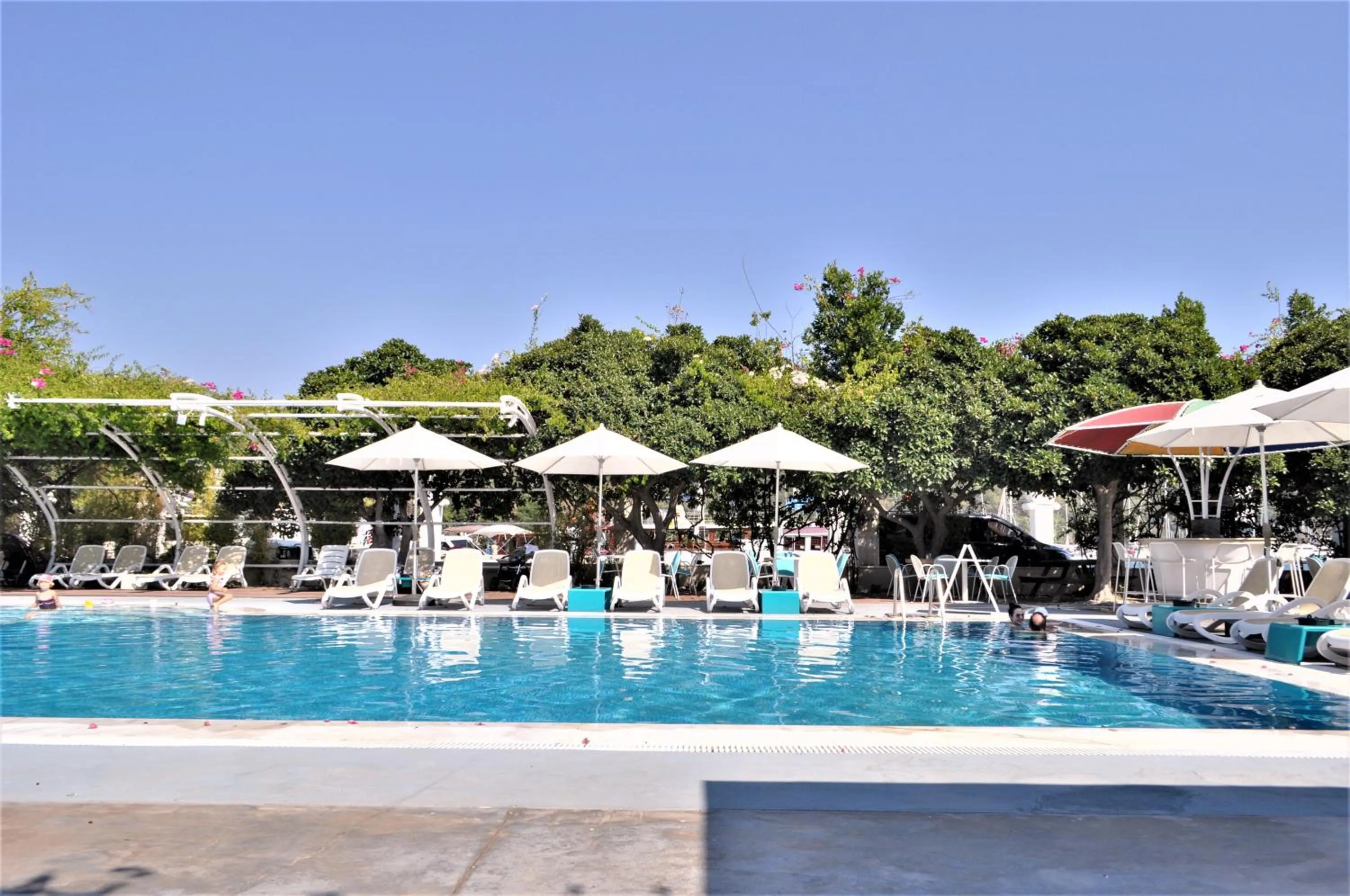 Swimming pool in Skopea Inn Exclusive Hotel