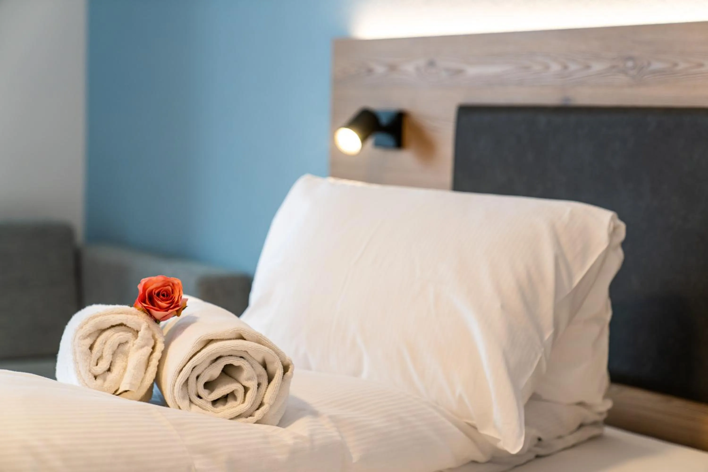 Bed in Hotel Kristall-Saphir Superior