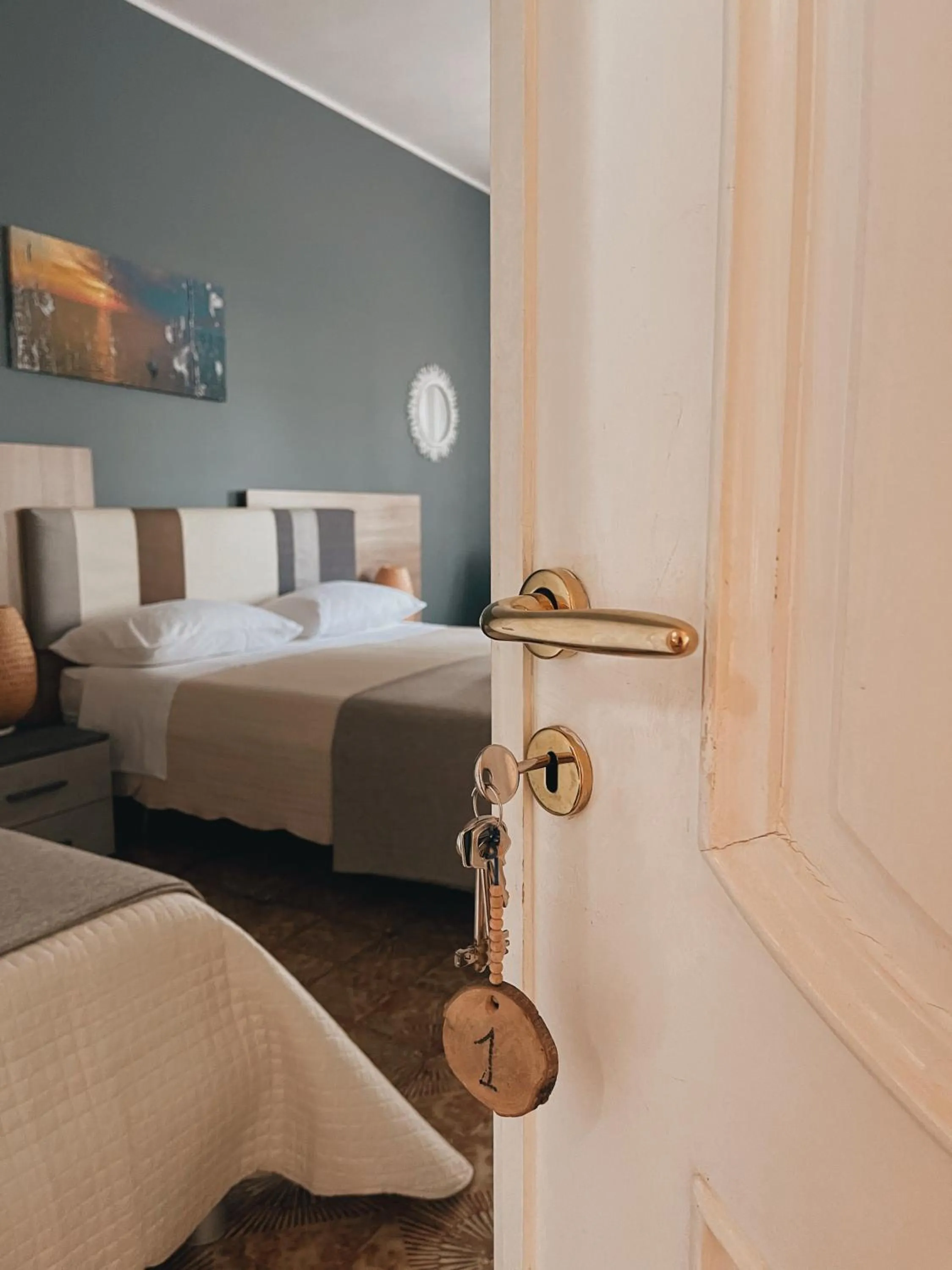 Bedroom, Bed in B&B DOÑA FLOR