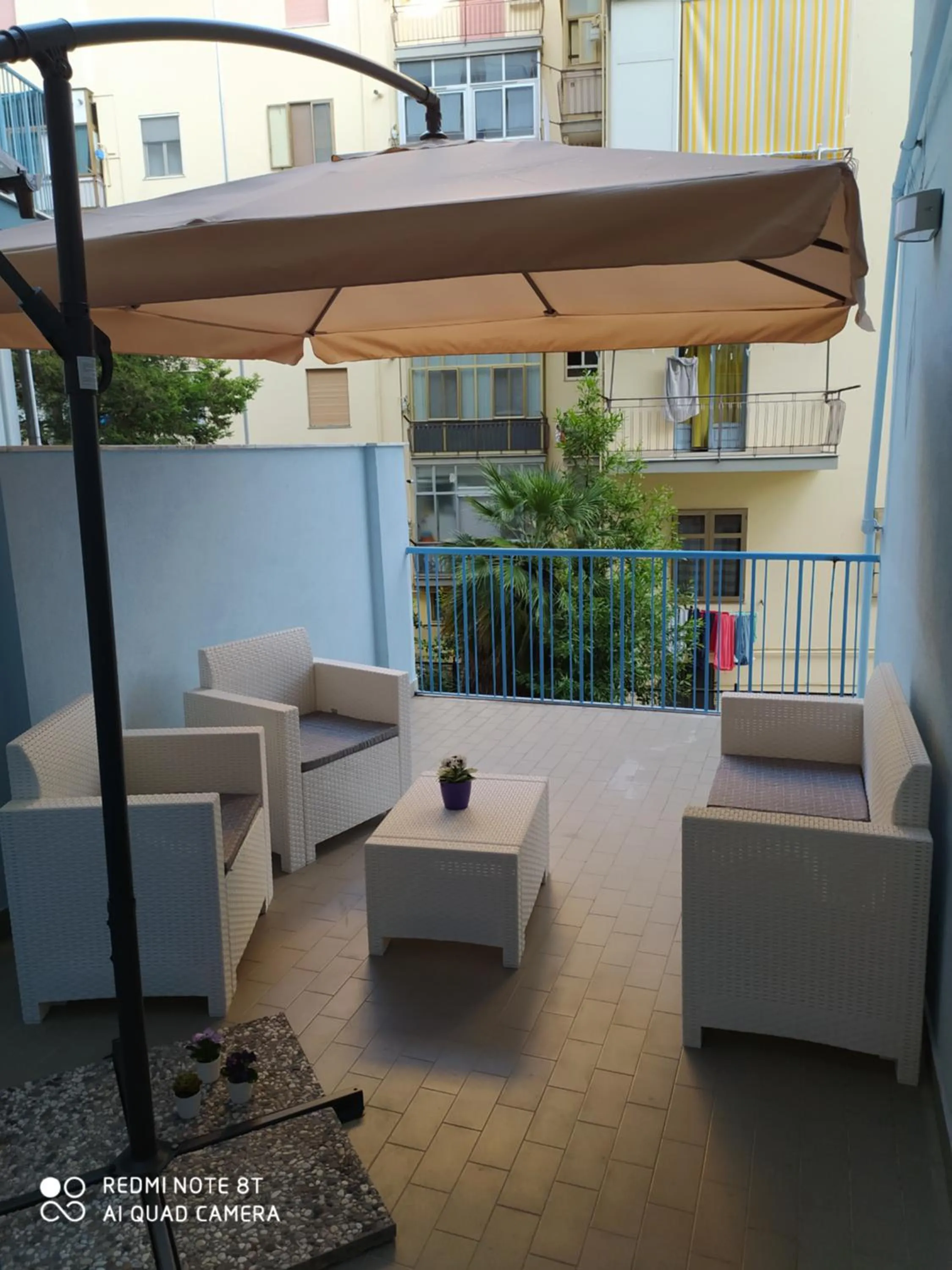 Patio in La Corte di BisMary B&B