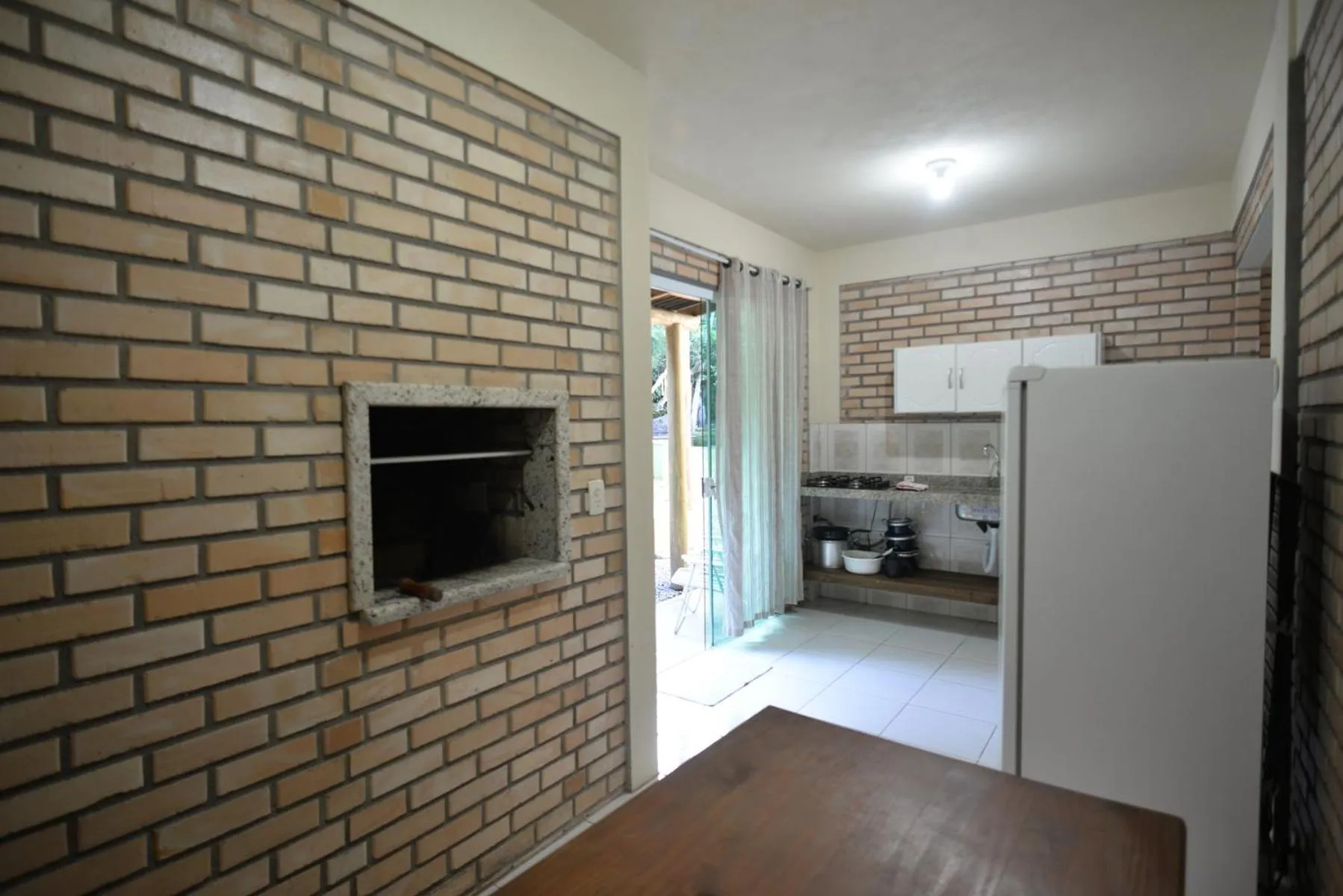 BBQ facilities in Pousada Sítio Olho D'Água