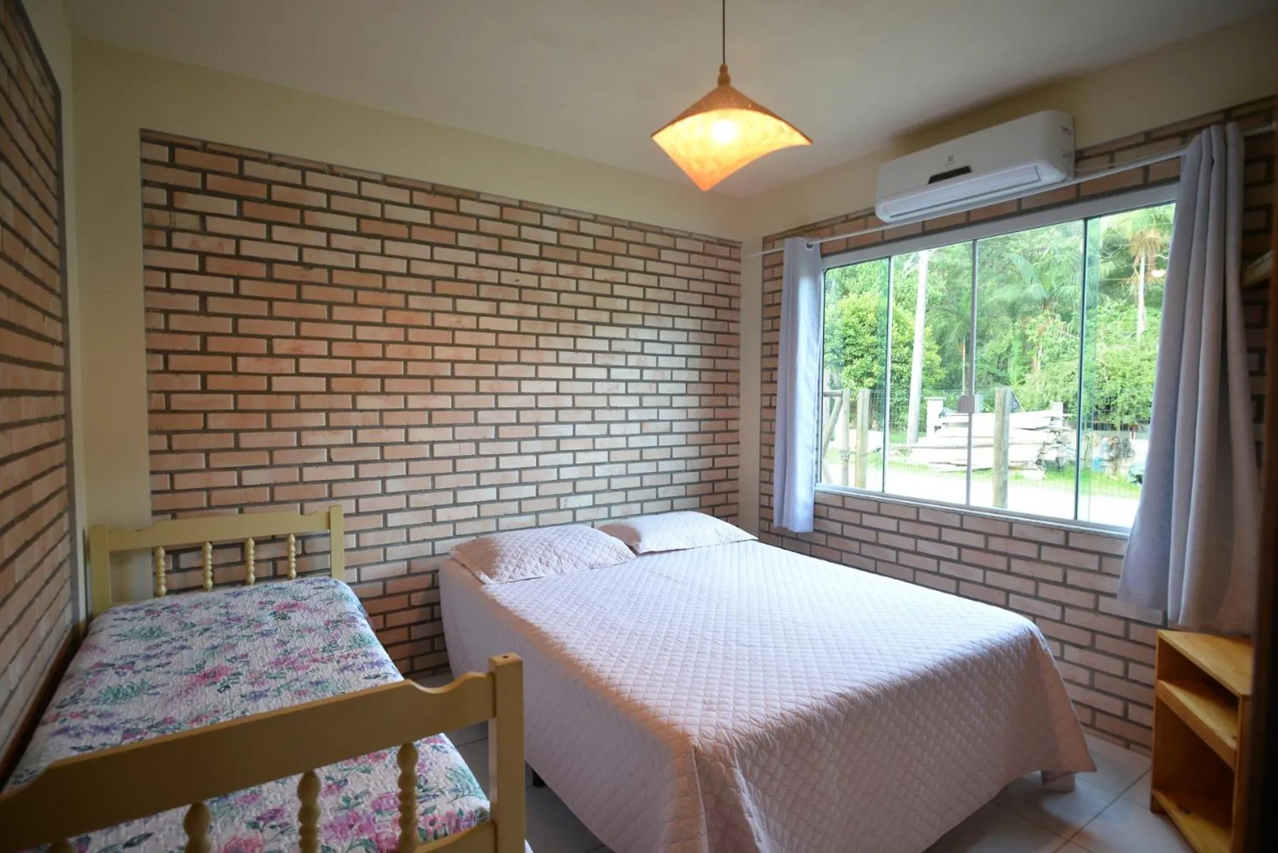 Bed in Pousada Sítio Olho D'Água