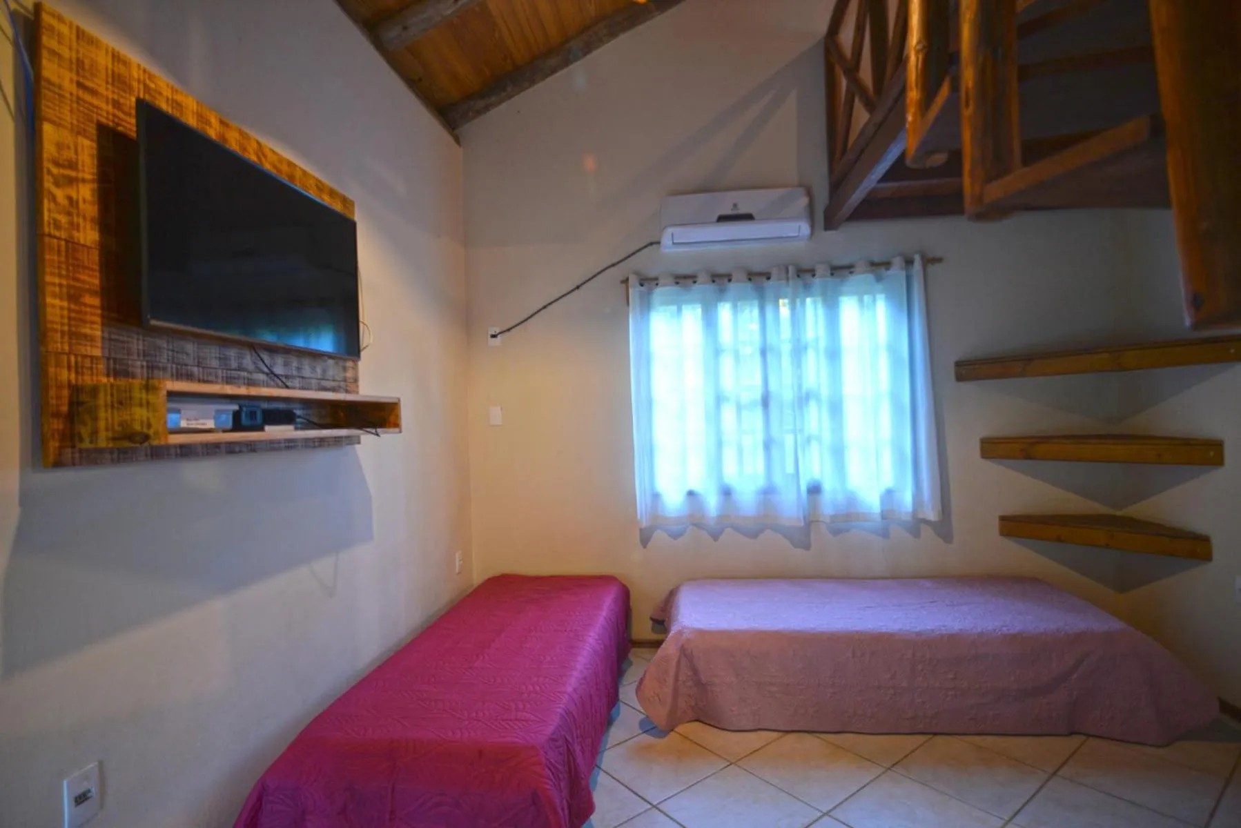 Bed in Pousada Sítio Olho D'Água