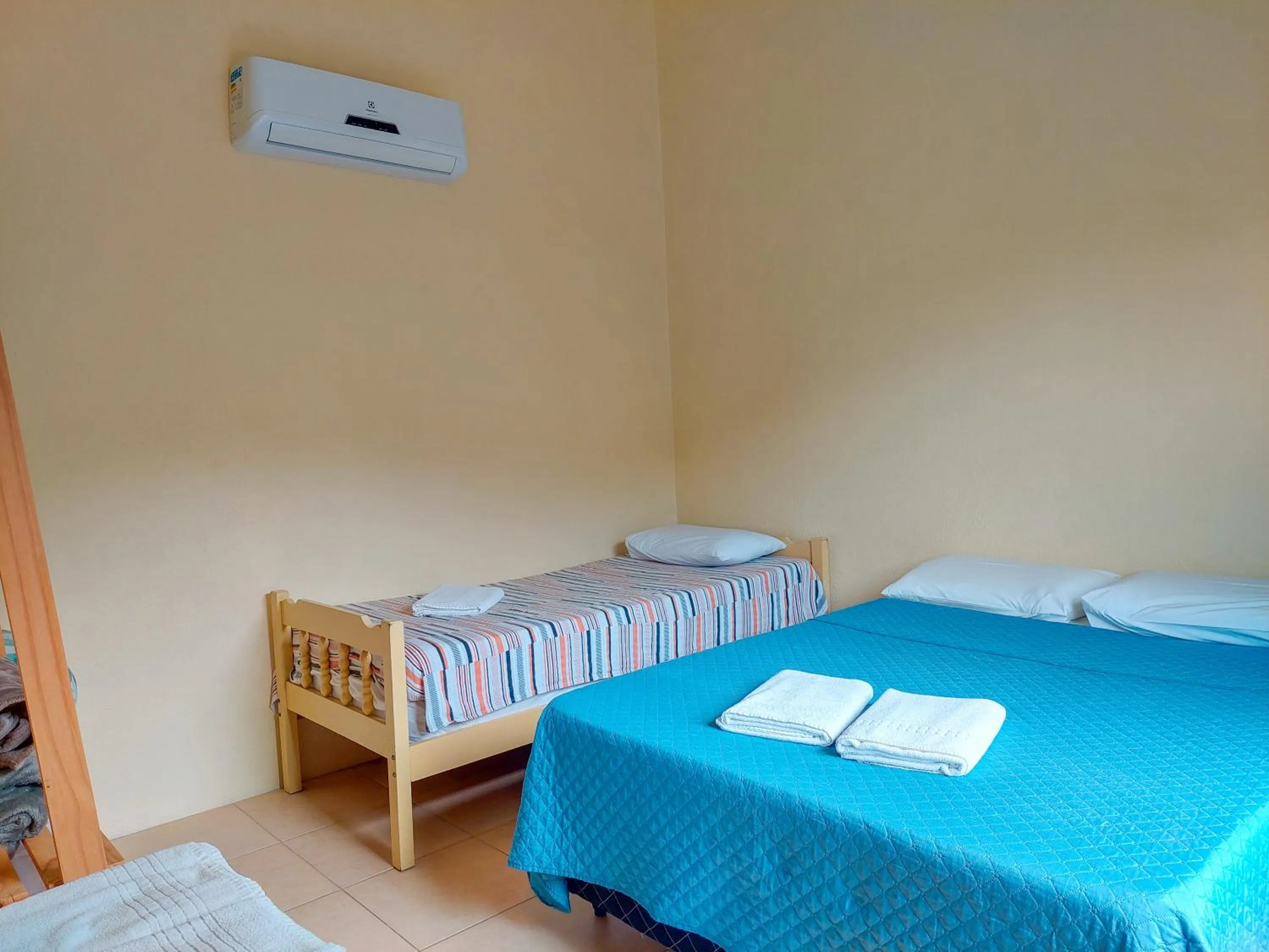 Bed in Pousada Sítio Olho D'Água