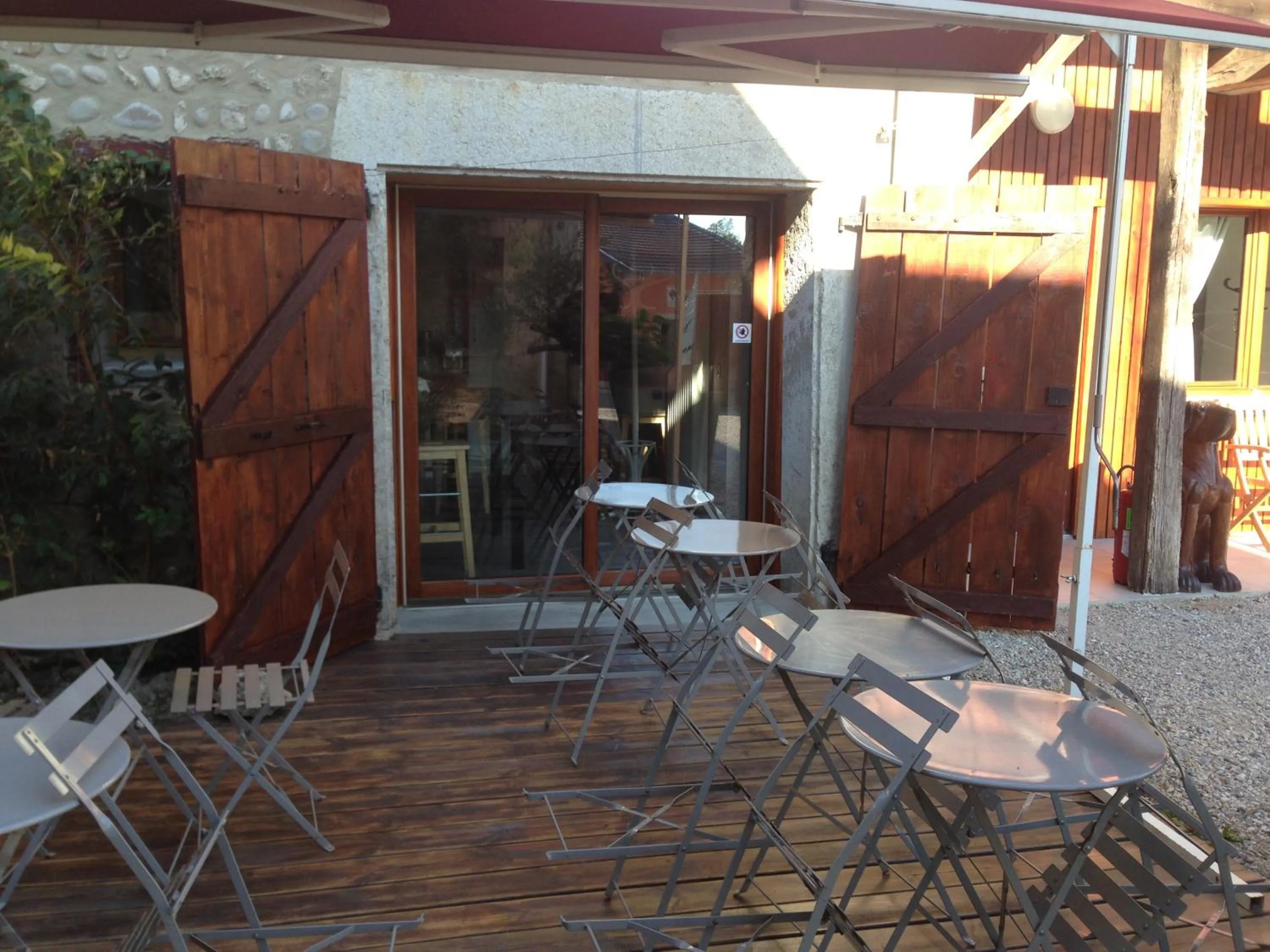 Patio in Chambres d hotes THE RESID