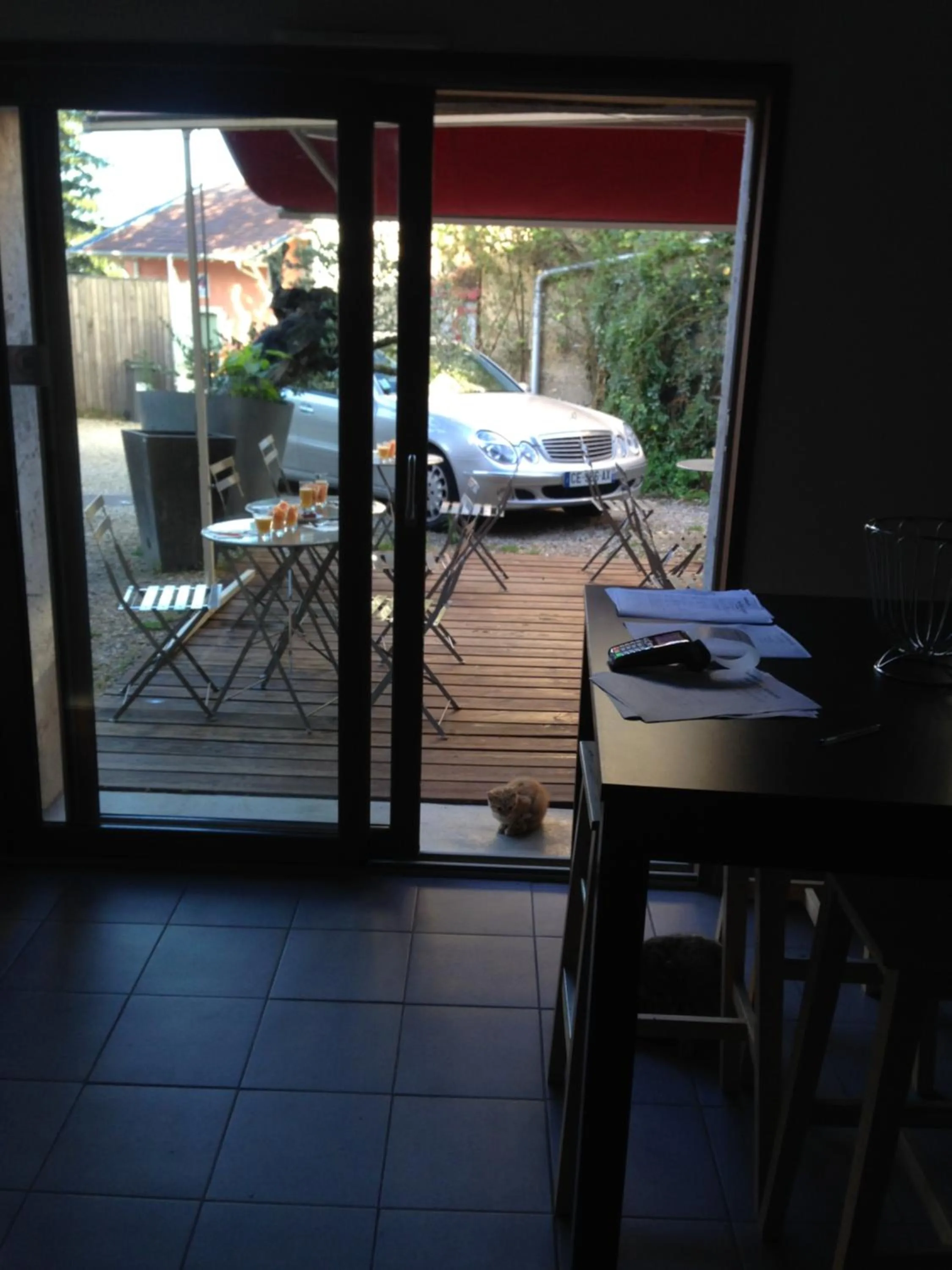 Balcony/Terrace in Chambres d hotes THE RESID