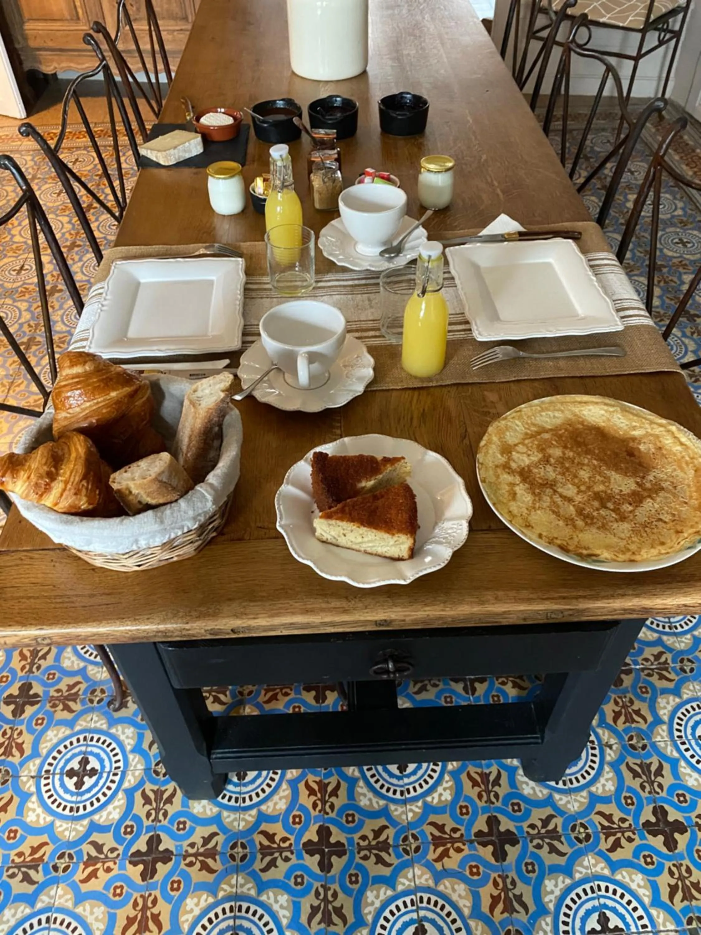 Breakfast in Une affaire de famille