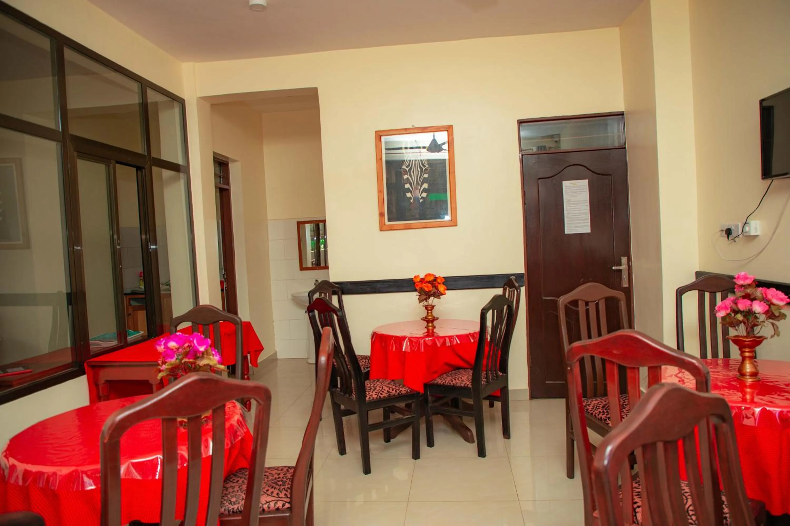 Restaurant/places to eat in Kilimanjaro White House Hotel