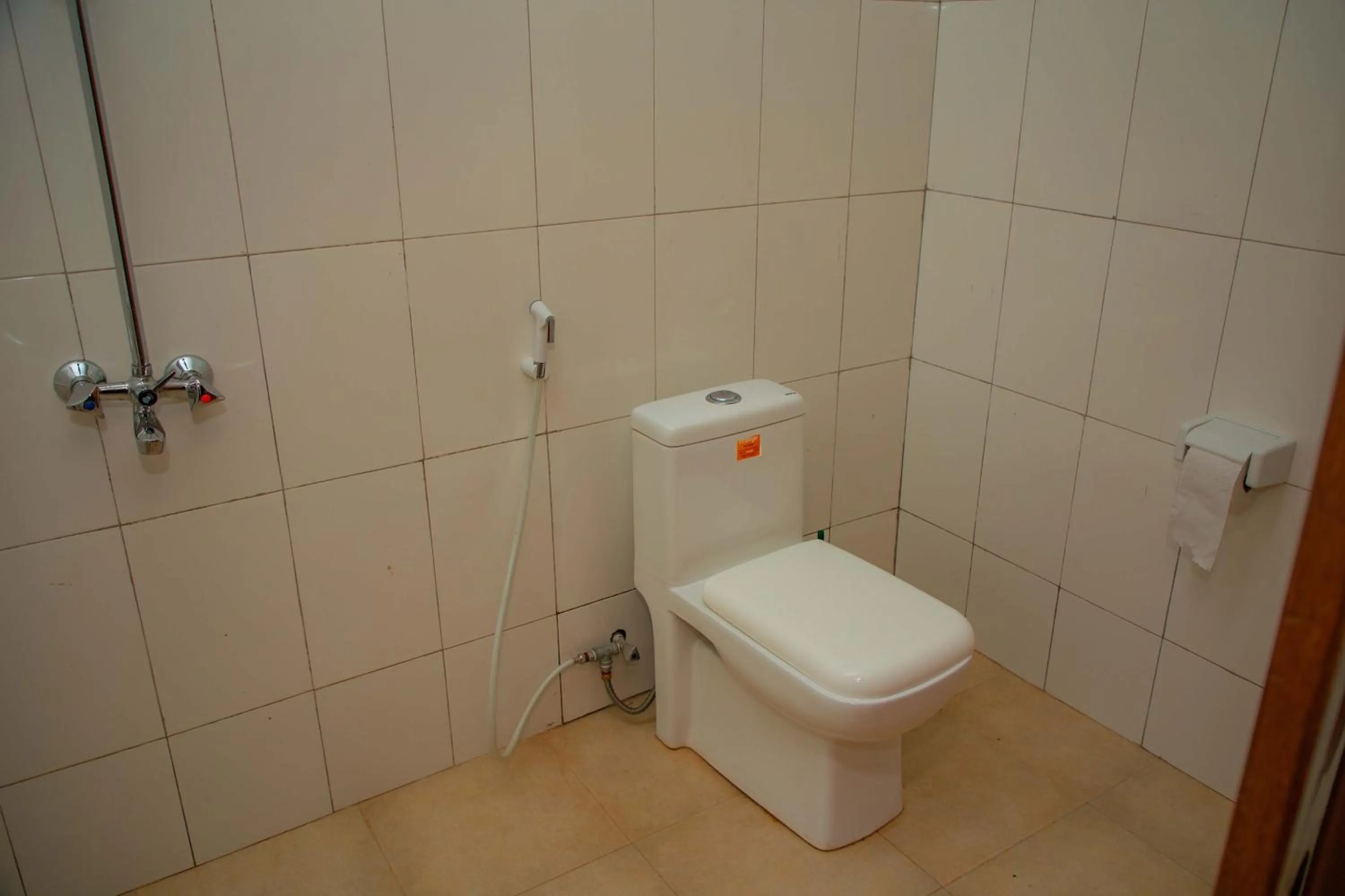 Toilet in Kilimanjaro White House Hotel