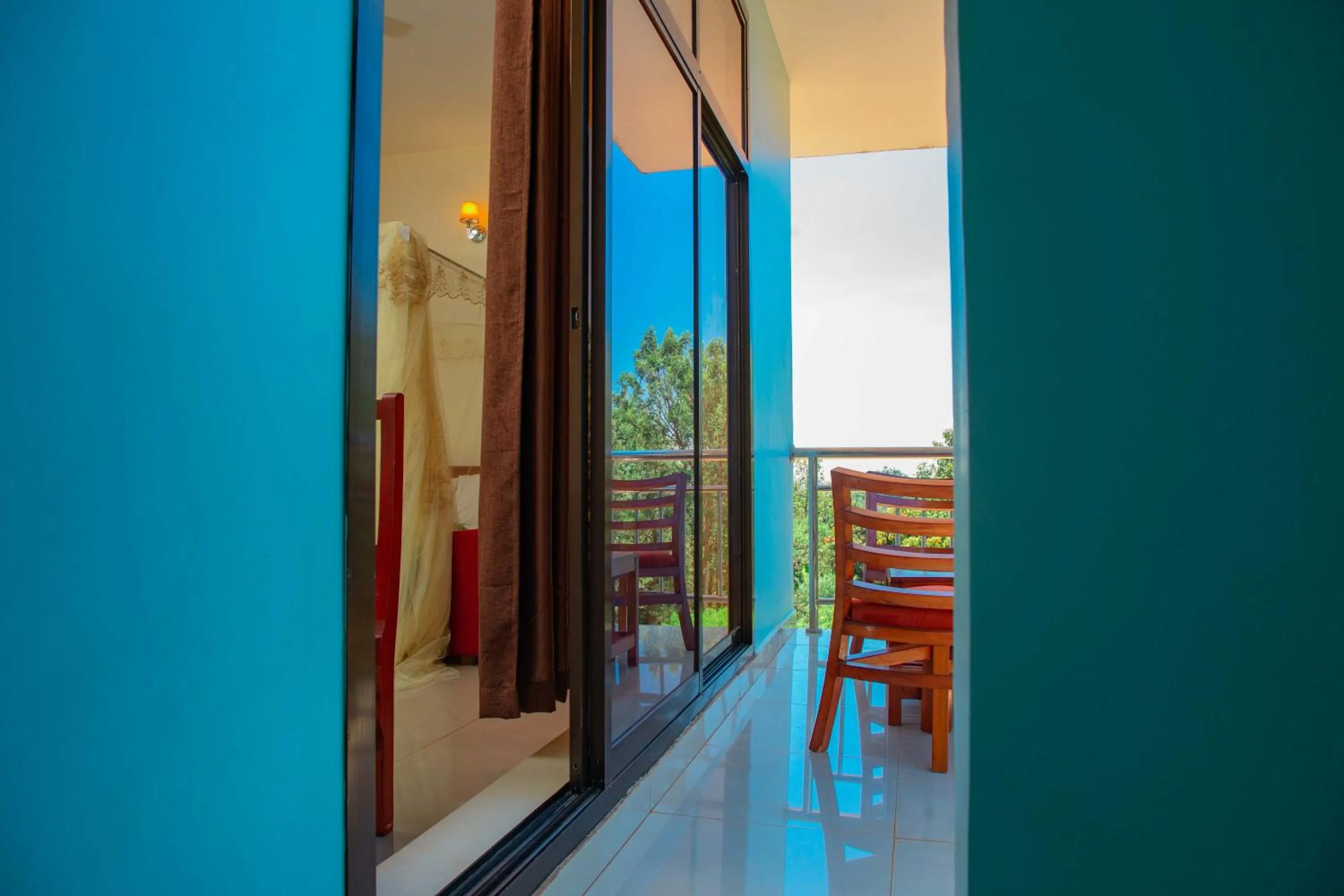 Patio in Kilimanjaro White House Hotel