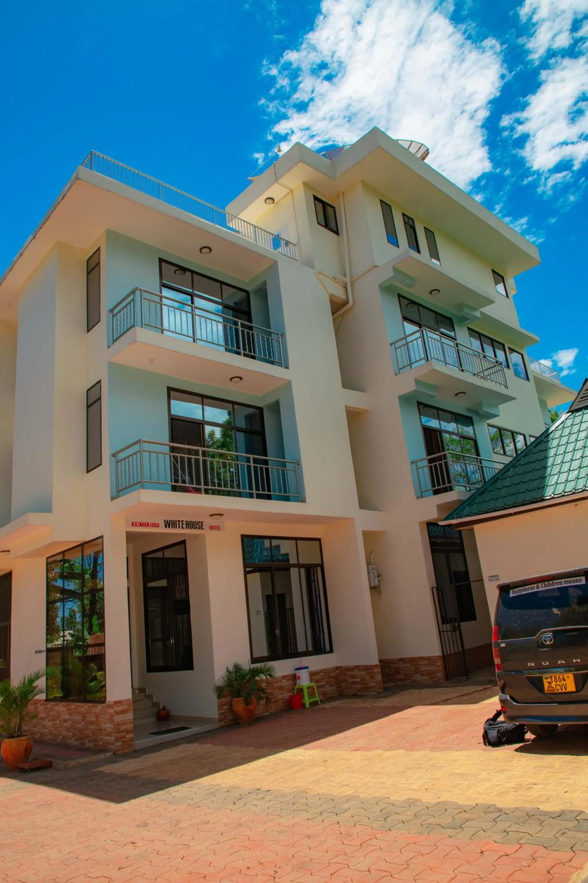 Property building in Kilimanjaro White House Hotel