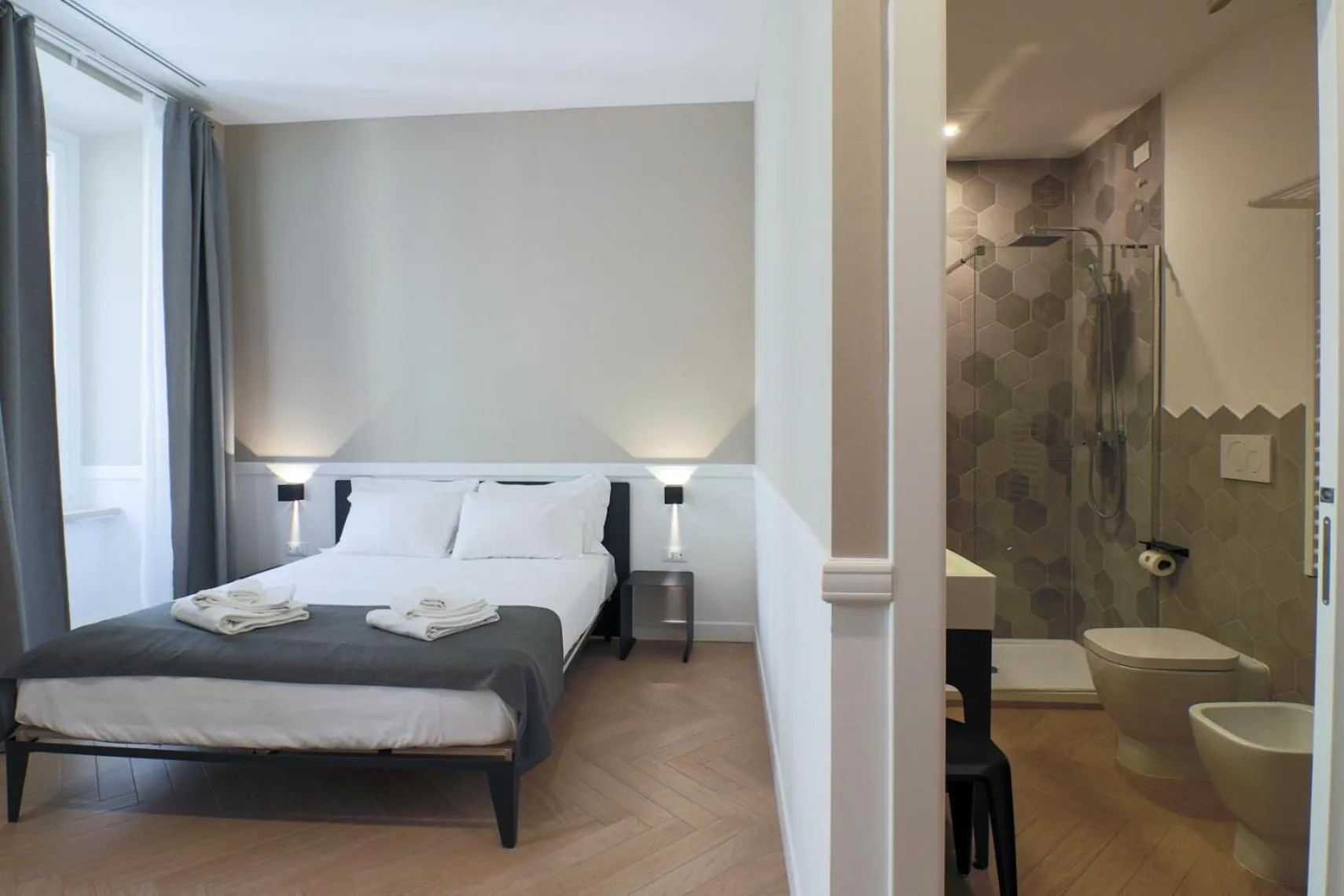 Bed in Elisabeth Boutique Rooms