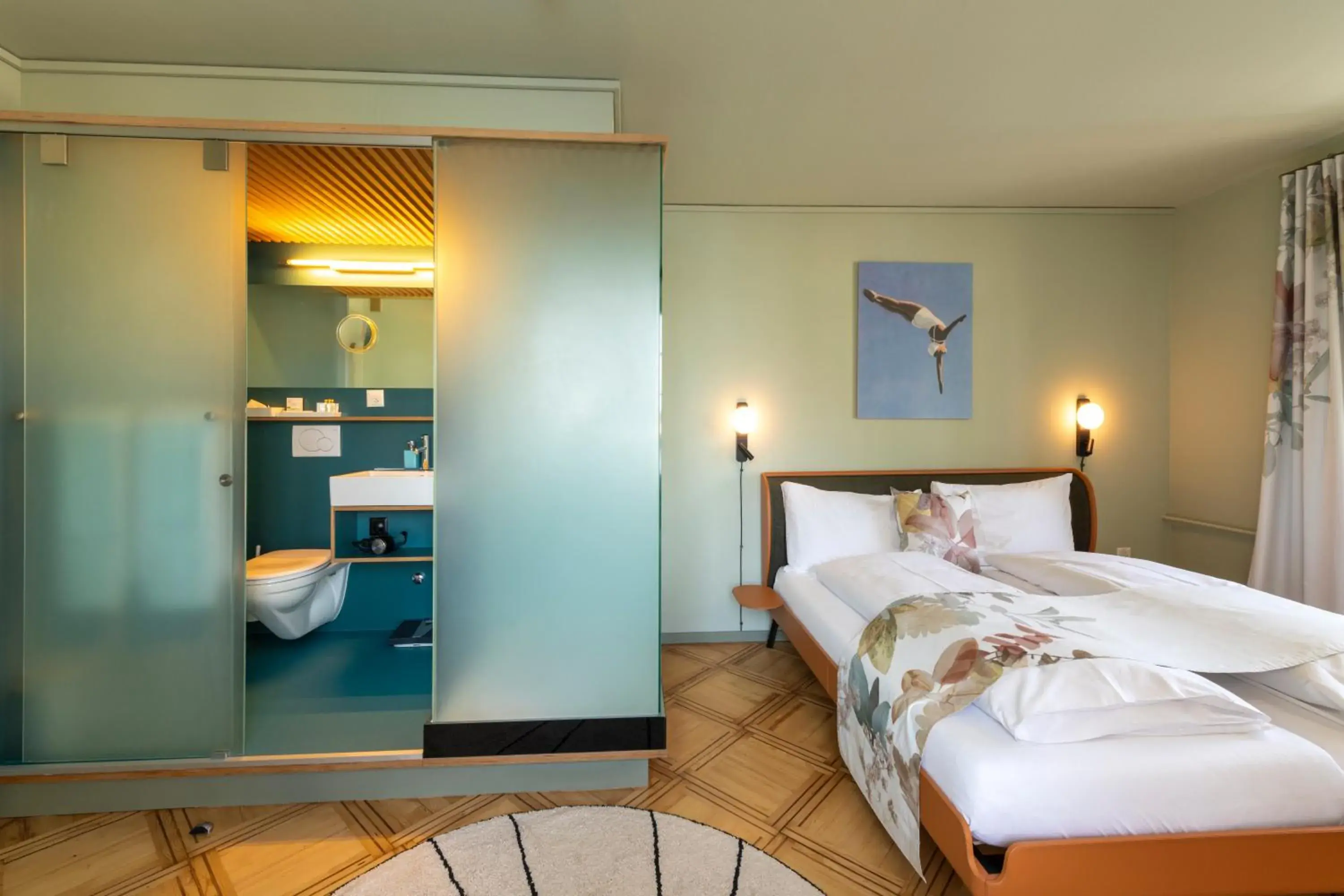 Bed in Hotel an der Aare Swiss Quality Bed in Hotel an der Aare Swiss Quality