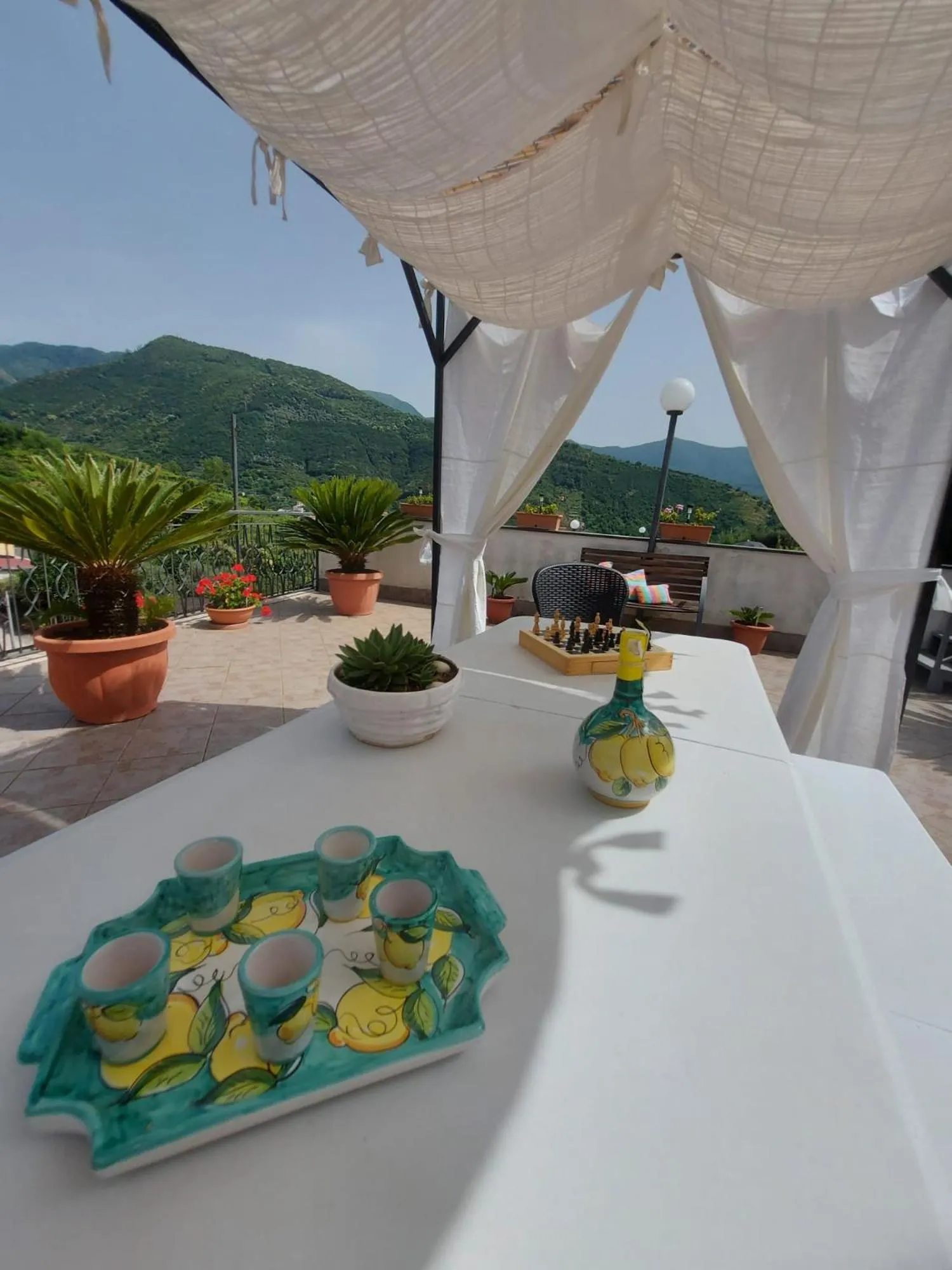 Food and drinks in B&B L'Abbraccio