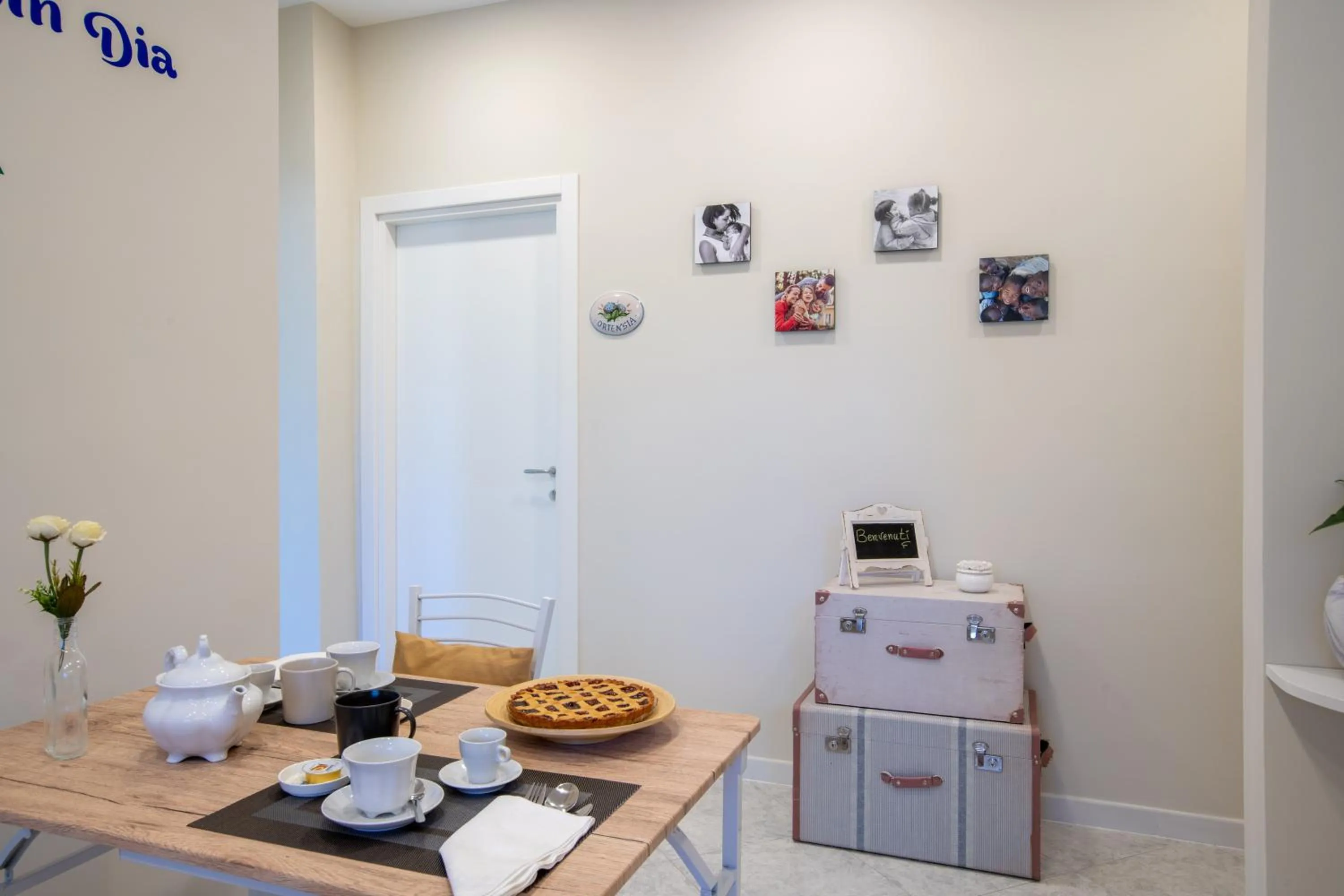 Food and drinks in B&B L'Abbraccio