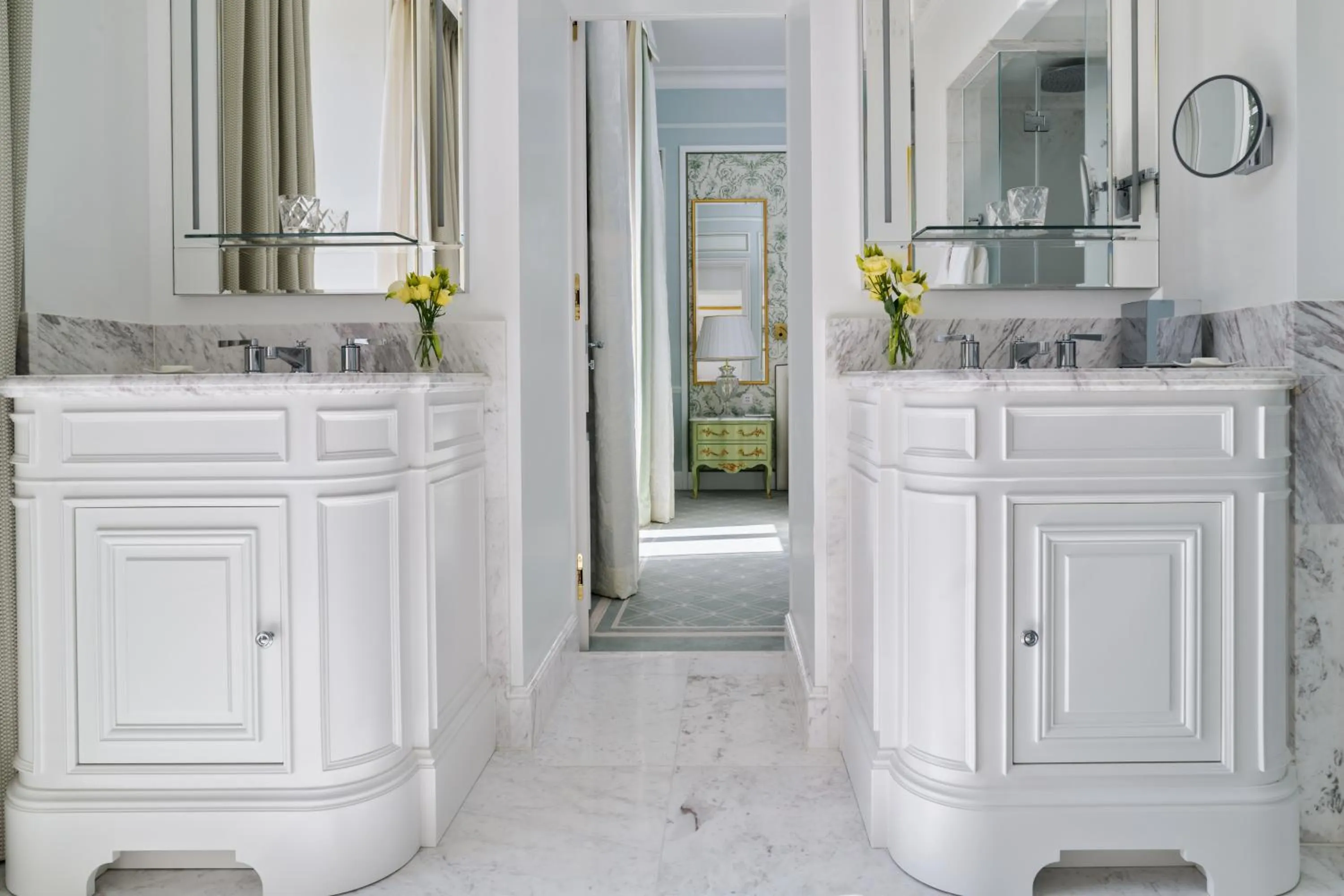 Bathroom in Beau-Rivage Palace