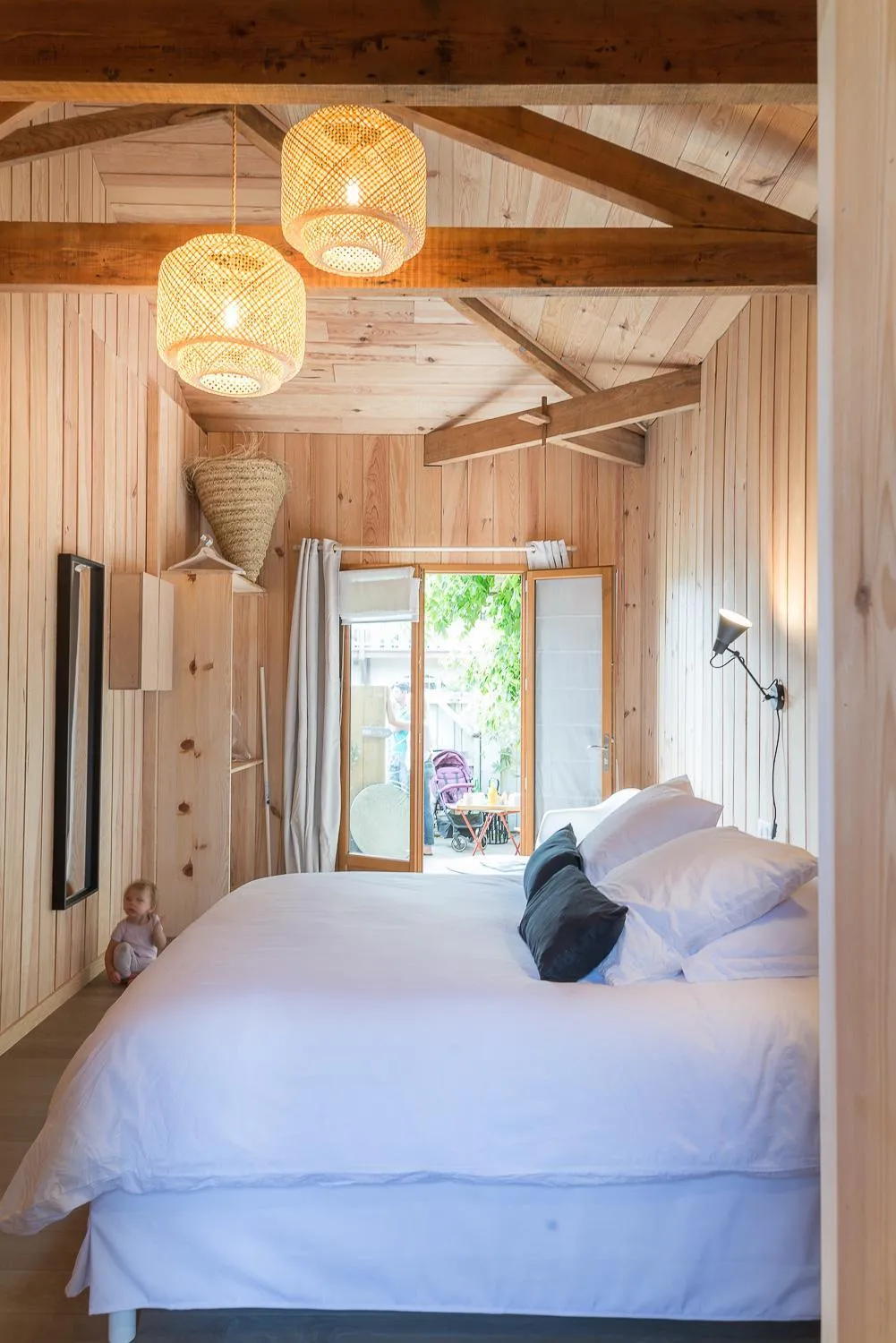 Bed in Centre Cap-ferret, les chambres du phare, bassin