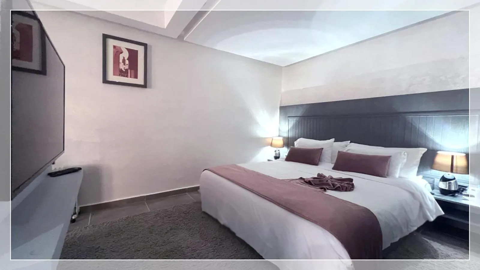 Bed in Hotel Al Massira