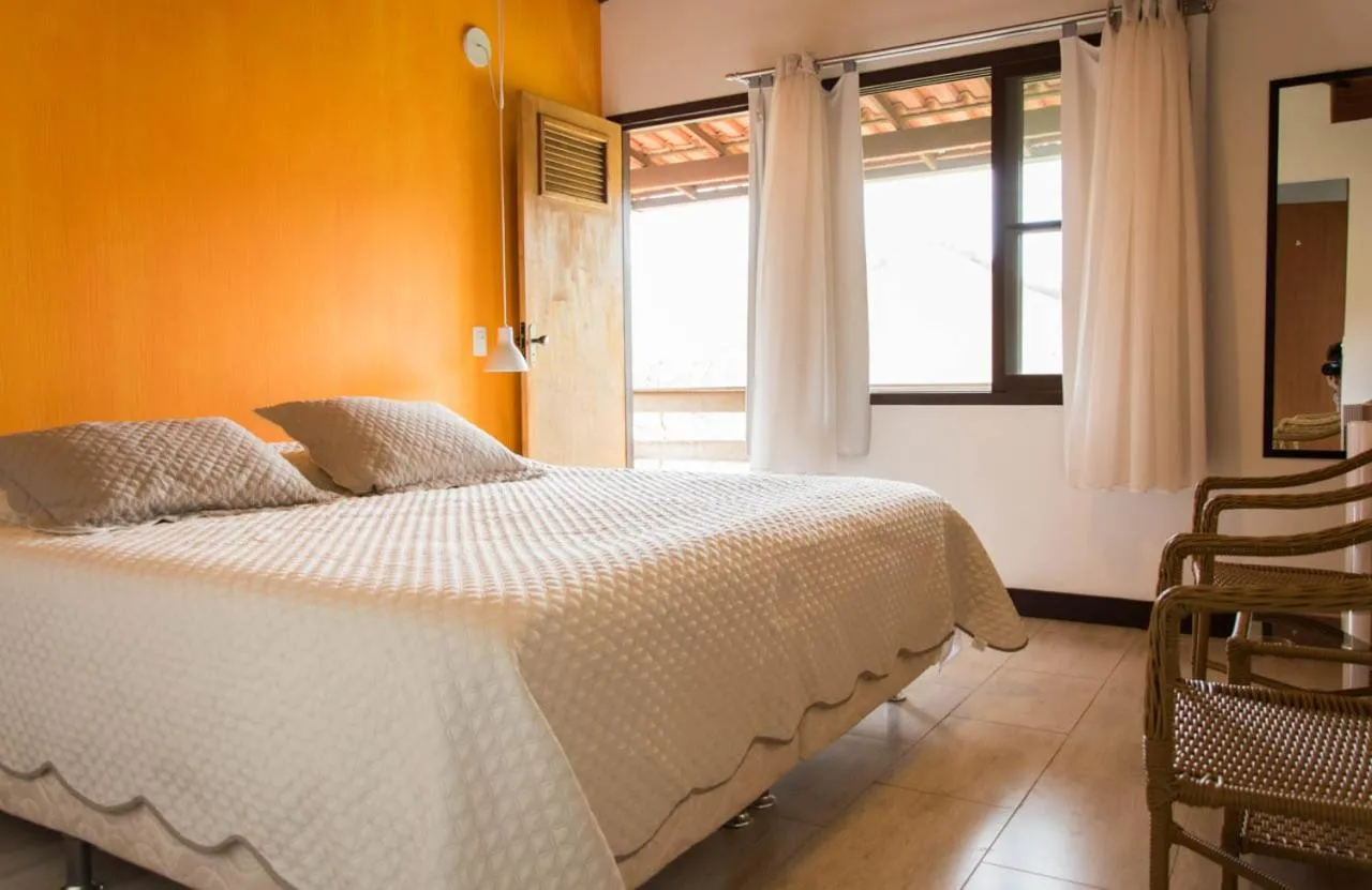 Bed in Pousada SPS Recanto da Serra
