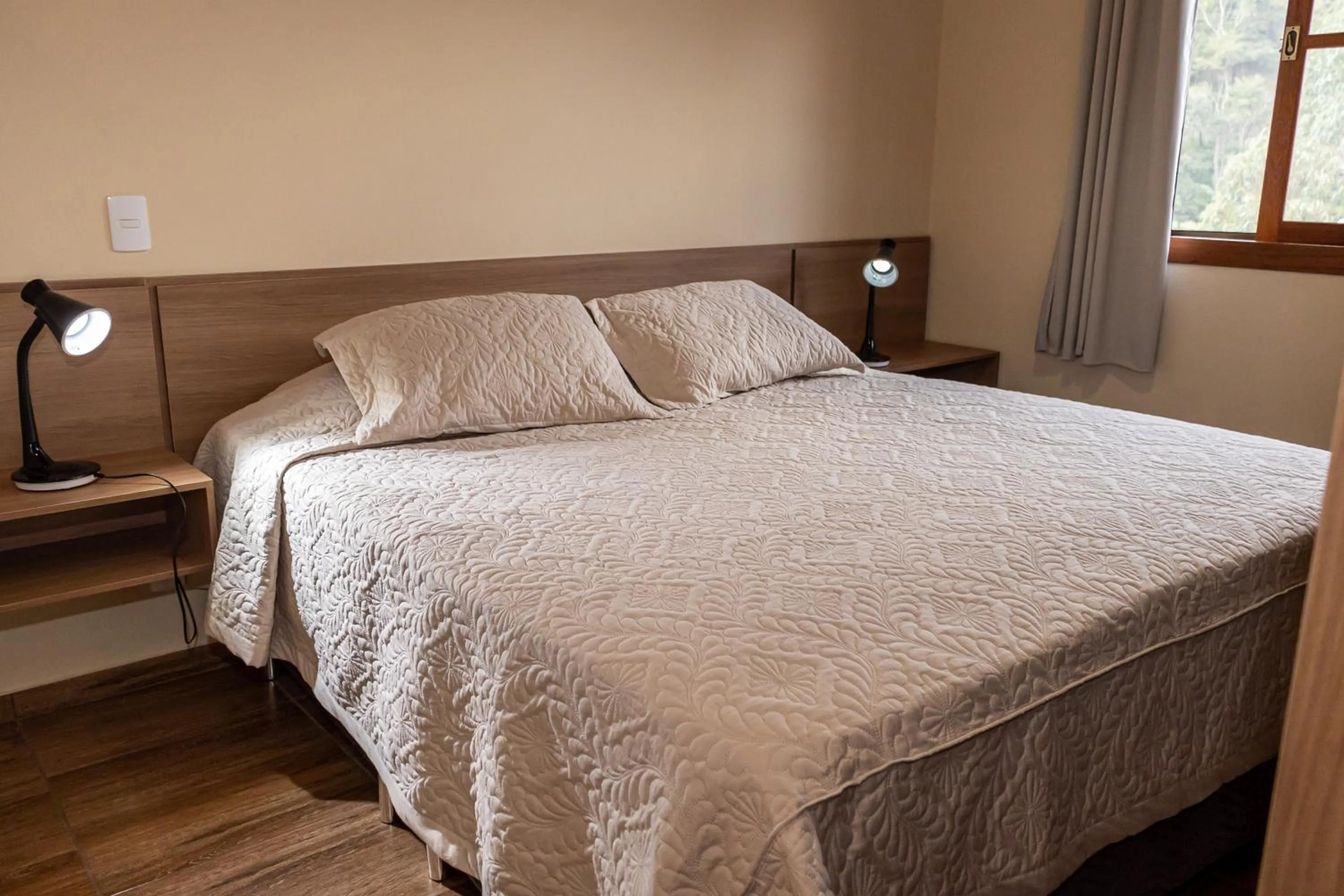 Bed in Pousada SPS Recanto da Serra