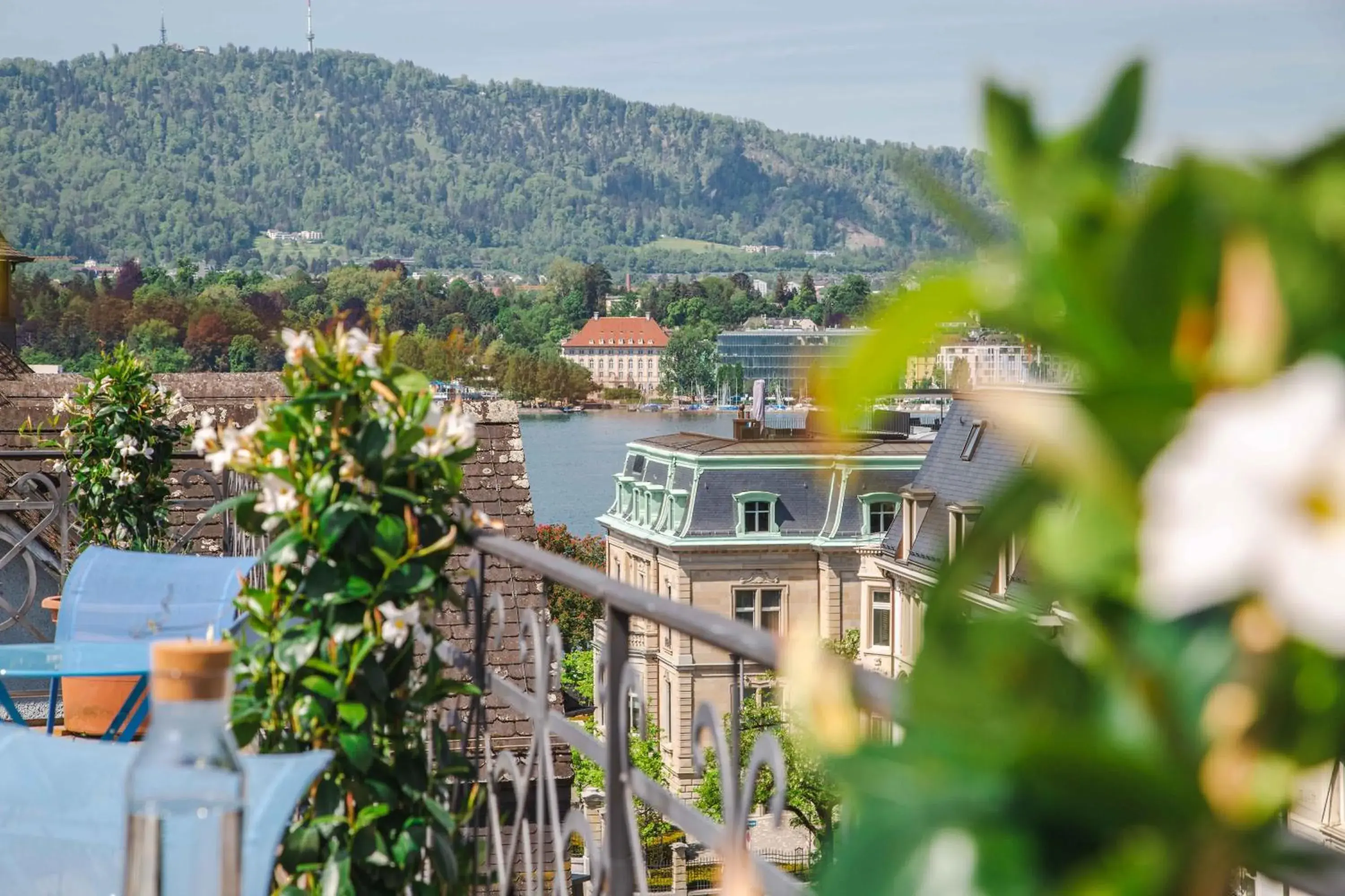 Property building in Alma Hotel - Boutique hideaway by the lake with rooftop and ladies-only wellness Property building in Alma Hotel - Boutique hideaway by the lake with rooftop and ladies-only wellness