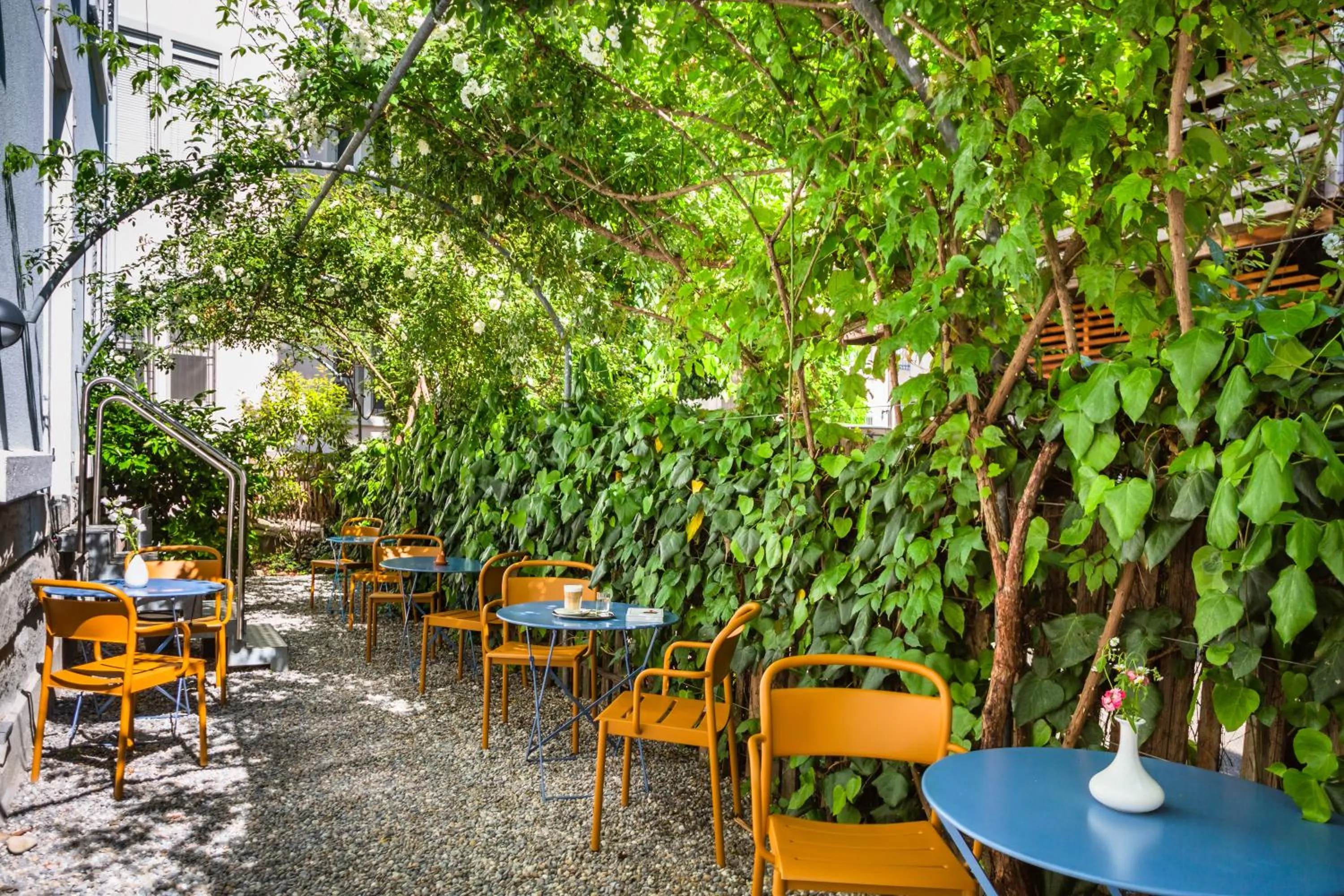 Garden view in Alma Hotel - Boutique hideaway by the lake with rooftop and ladies-only wellness