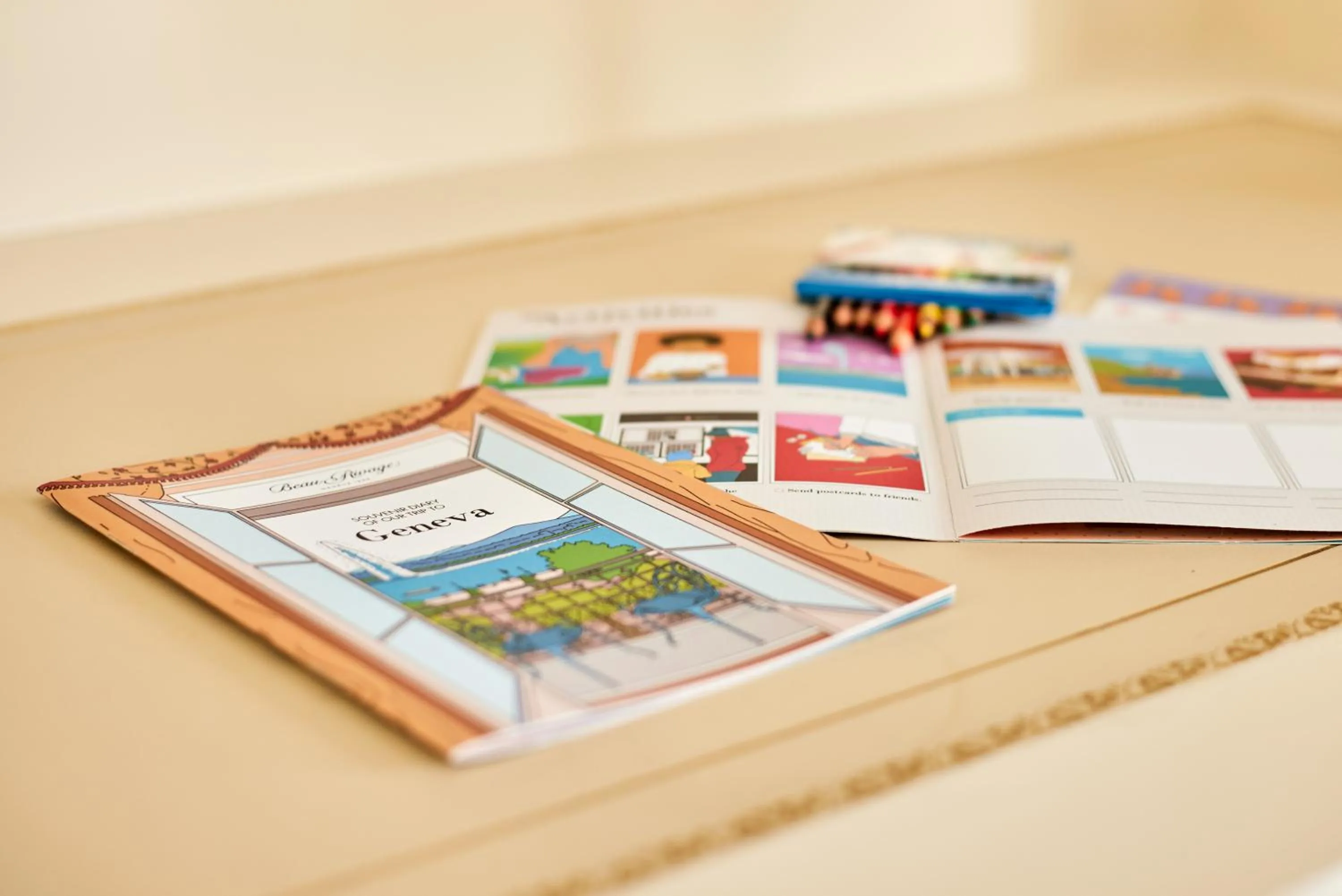 children in Beau-Rivage Genève