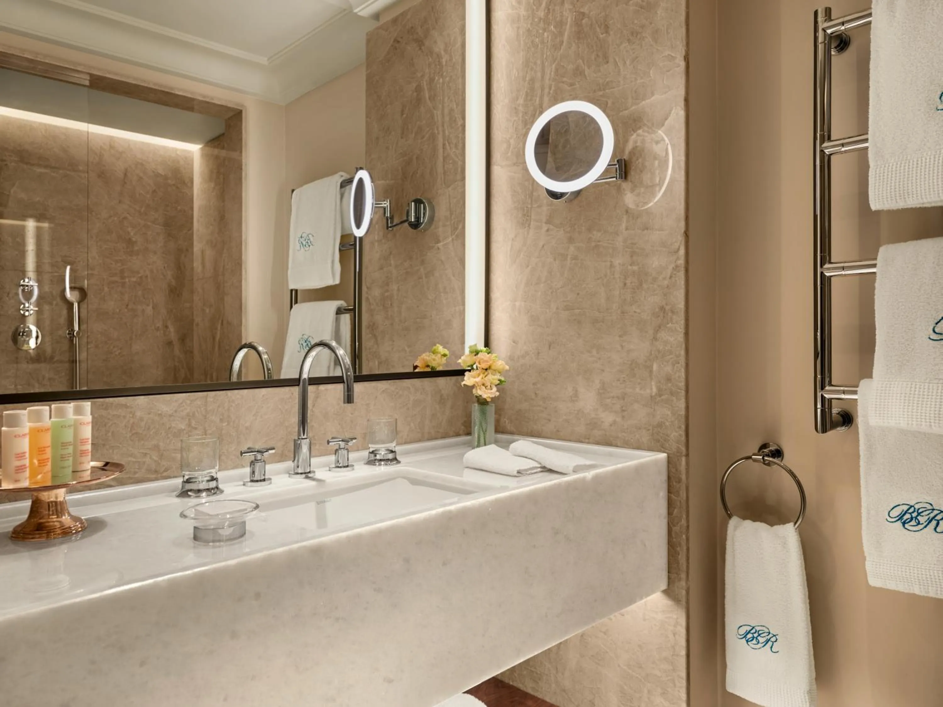 Bathroom in Beau-Rivage Genève