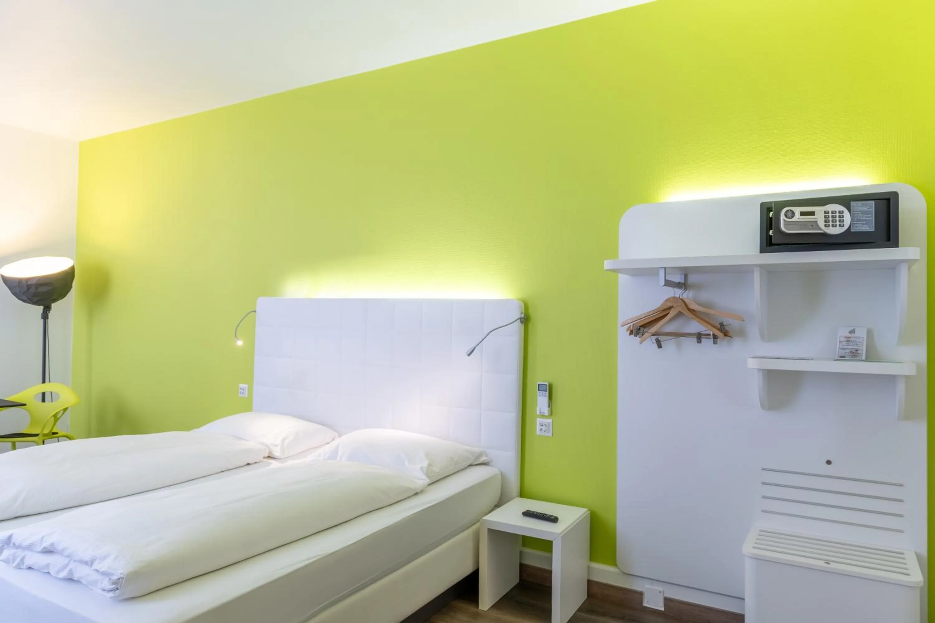 Bed in Hotel City Inn Basel