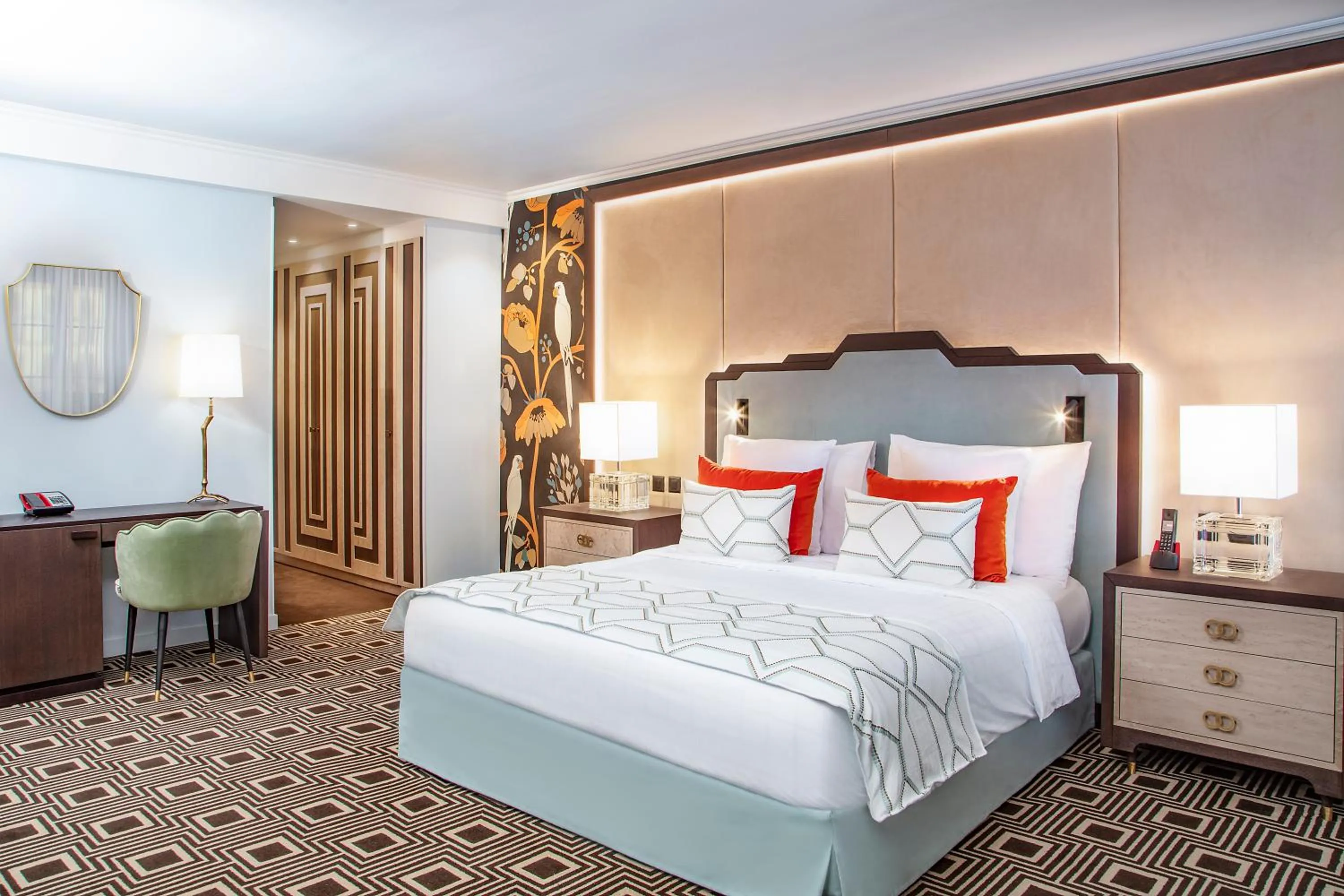 Bed in Hotel Bristol