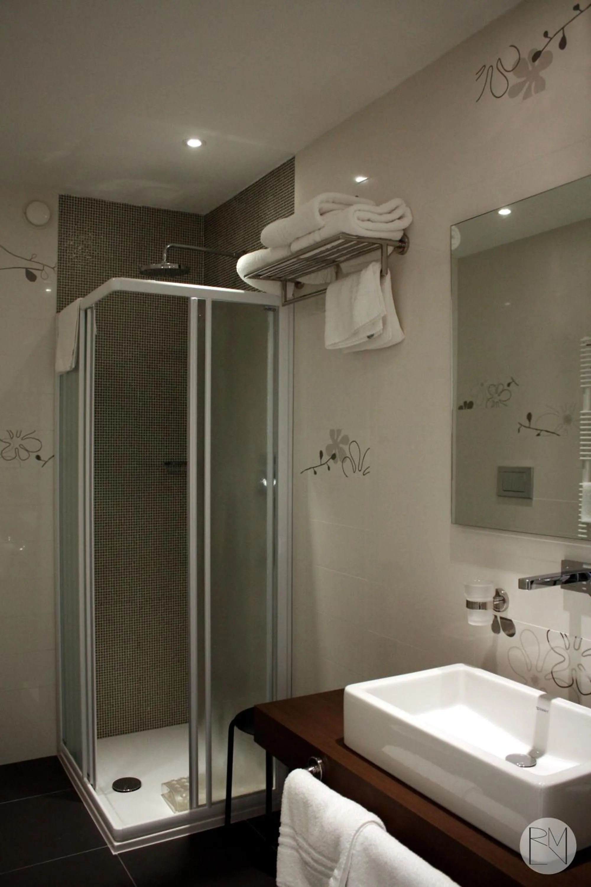 Bathroom in Locanda Viridarium